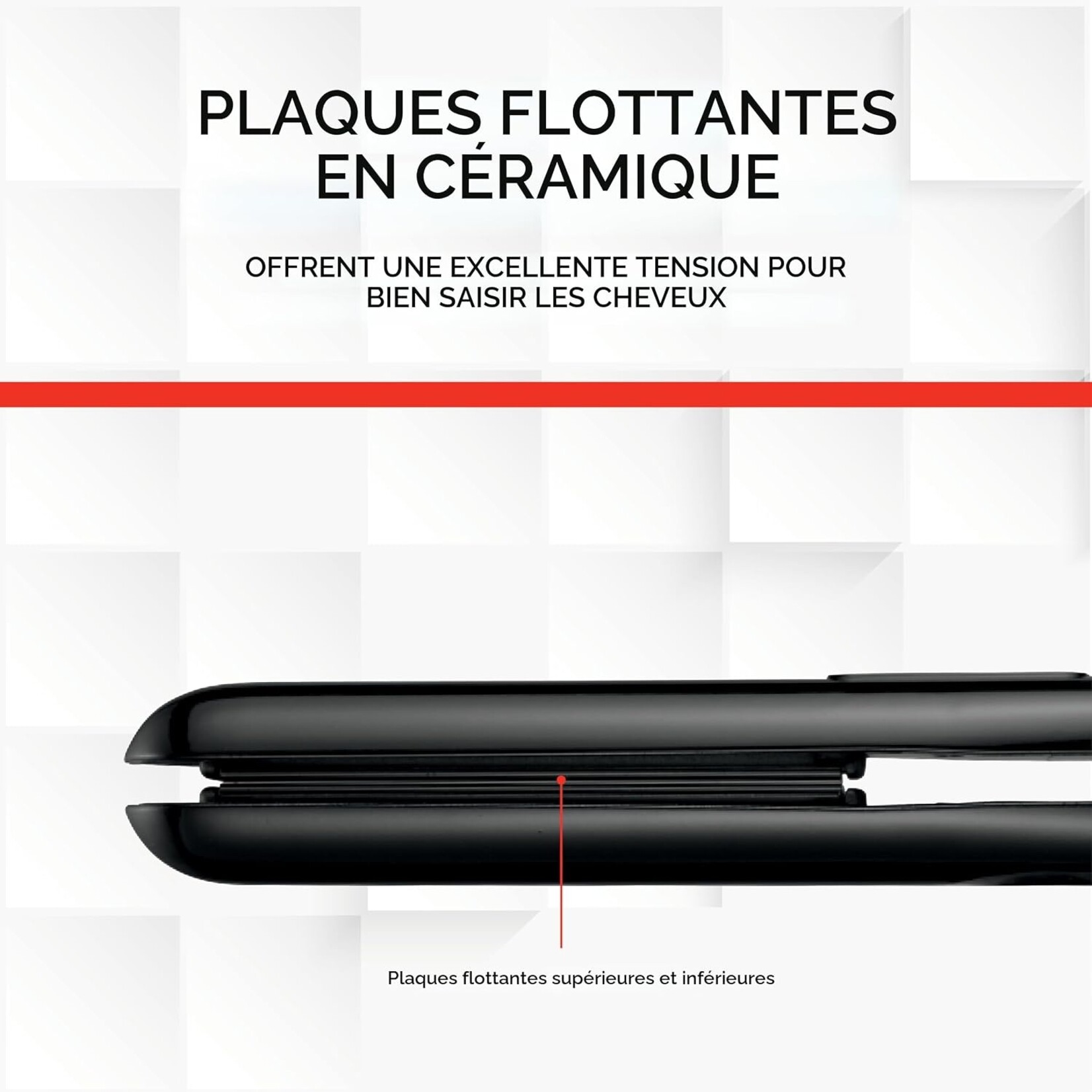 BABYLISS PRO BAB9555BC - FER A LISSER CERAMIX XTREME 1po NOIR BABYLISS PRO