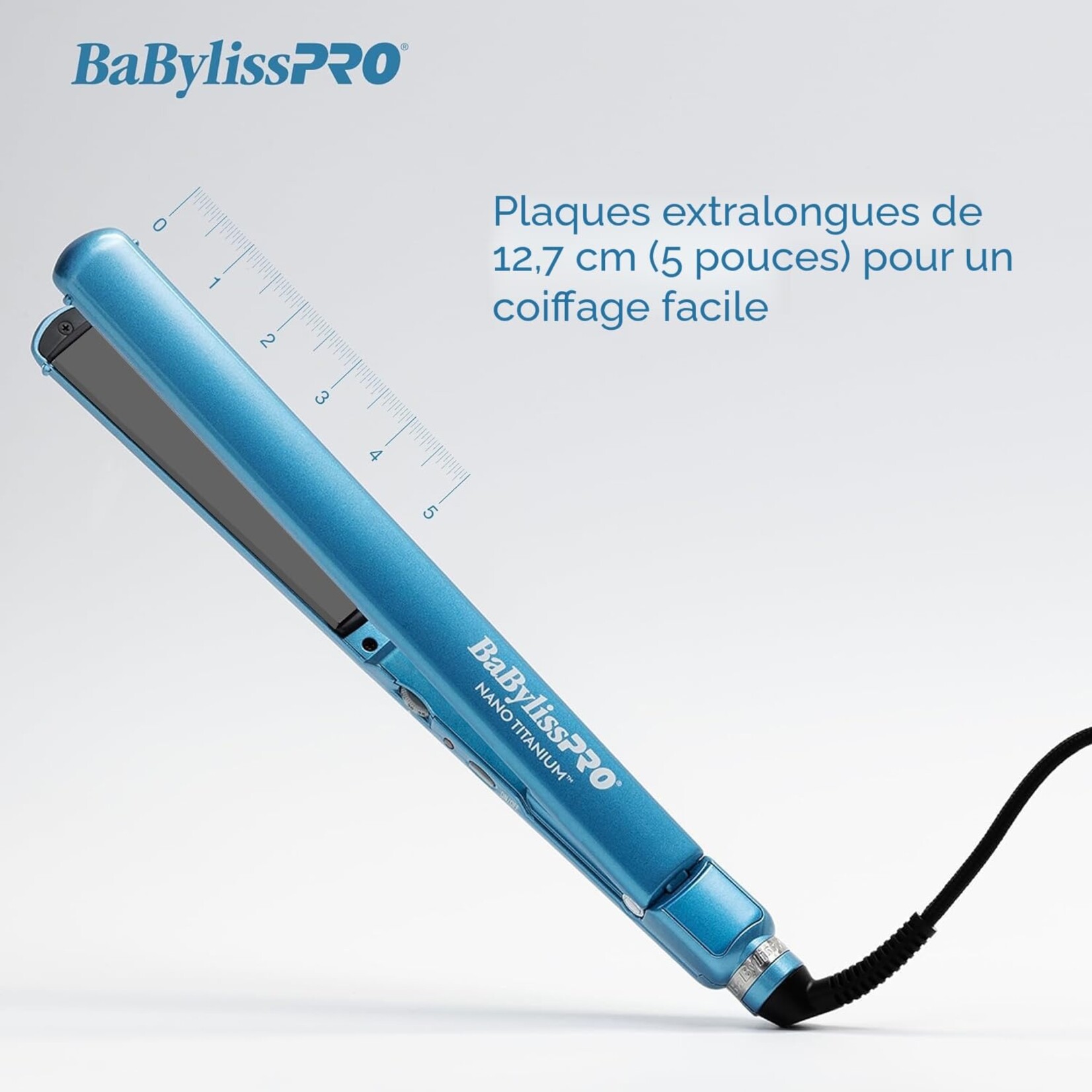 BABYLISS PRO BNT4072C - FER A LISSER ULTRA MINCE 1po NANO TITANIUM BABYLISS PRO