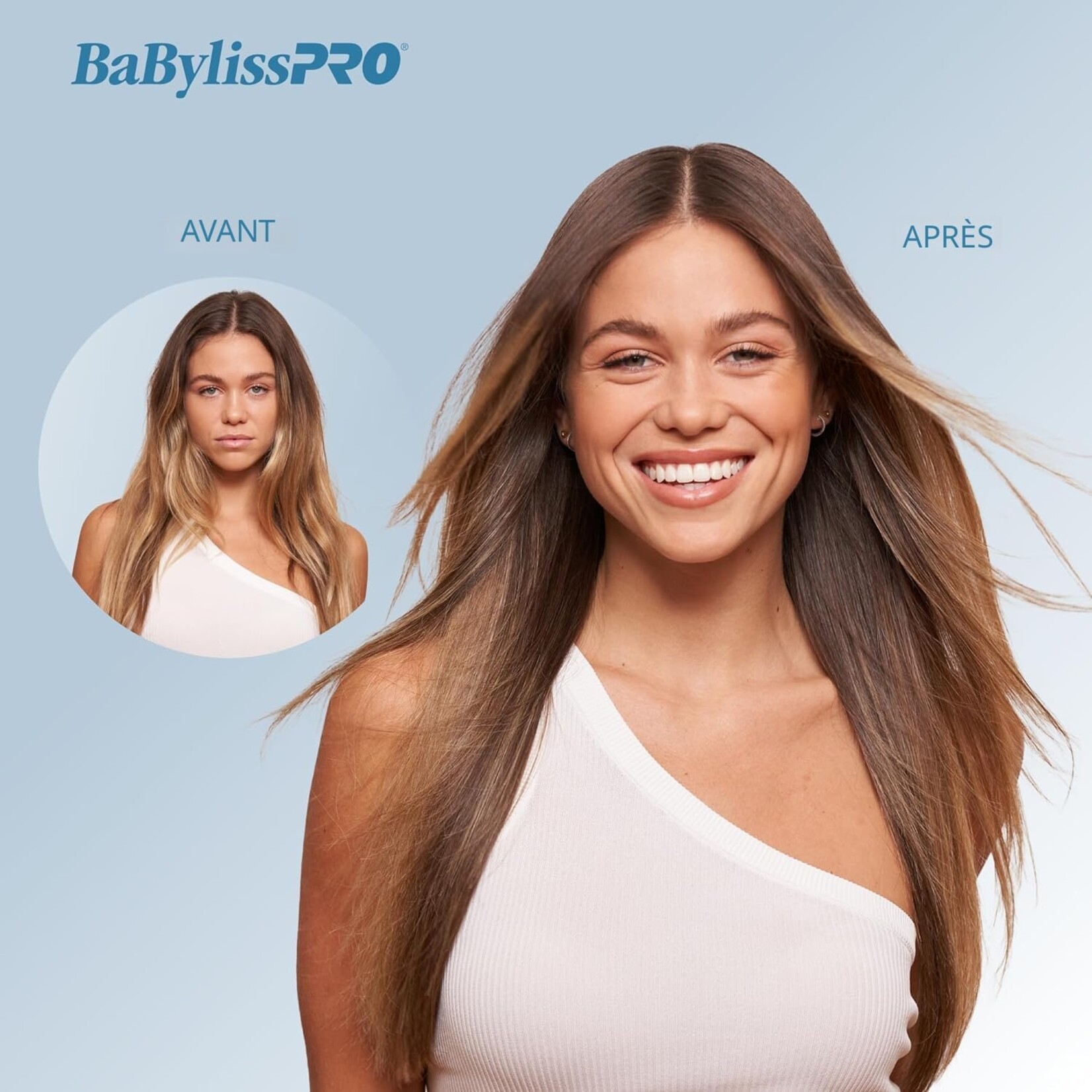 BABYLISS PRO BNT4072C - FER A LISSER ULTRA MINCE 1po NANO TITANIUM BABYLISS PRO