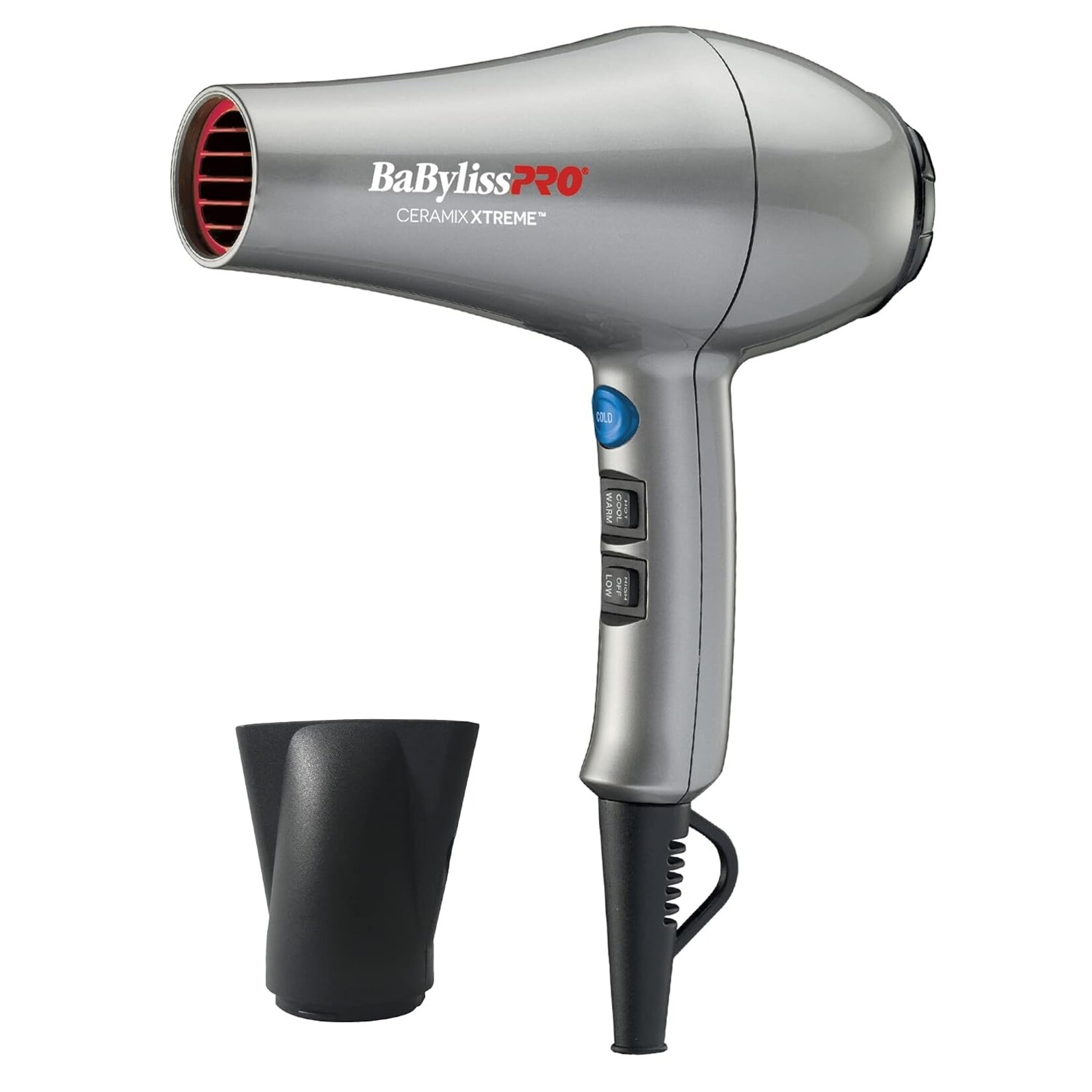 BABYLISS PRO BAB5586NC - SECHOIR IONIQUE GRIS CERAMIX XTREME BABYLISS PRO