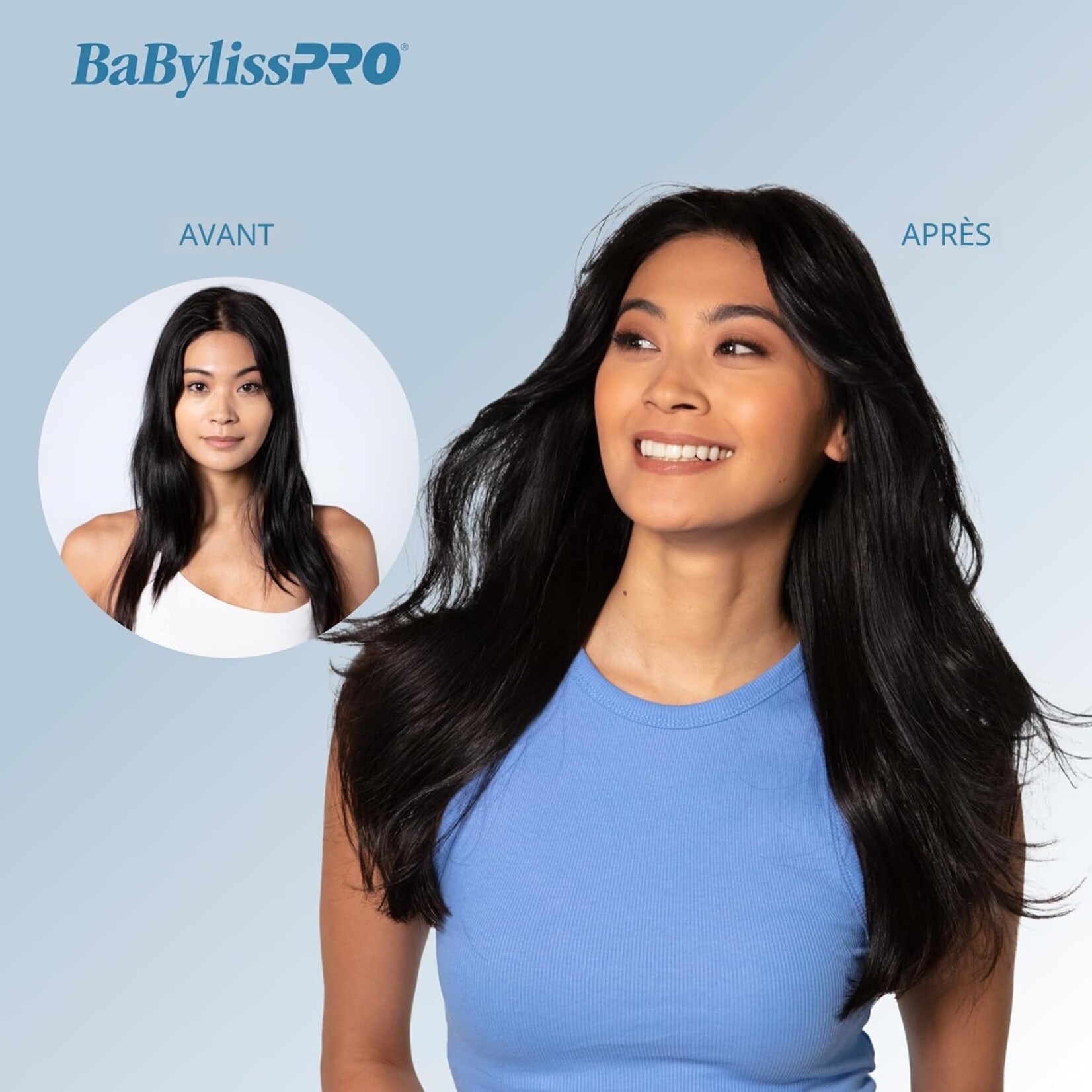 BABYLISS PRO BNT9100C - SECHOIR IONIQUE DOUBLE A HAUTE VITESSE NANO TITANIUM BABYLISS PRO