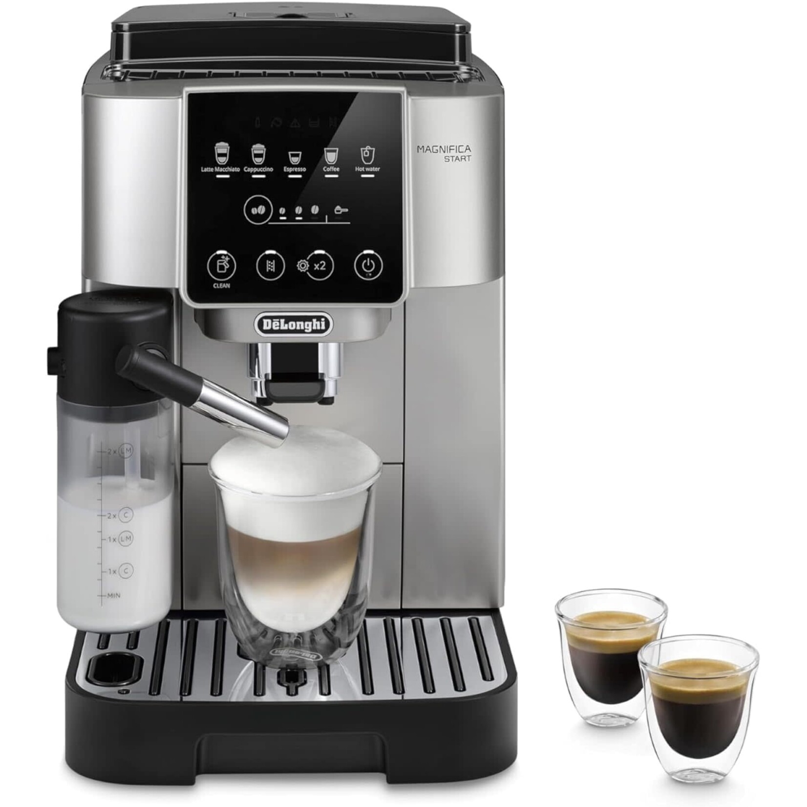 DELONGHI ECAM22080SB - MACHINE A ESPRESSO AUTOMATIQUE MAGNIFICA START GRISE DELONGHI