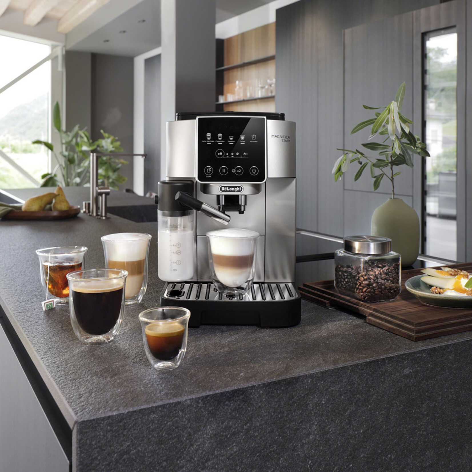 DELONGHI ECAM22080SB - MACHINE A ESPRESSO AUTOMATIQUE MAGNIFICA START GRISE DELONGHI