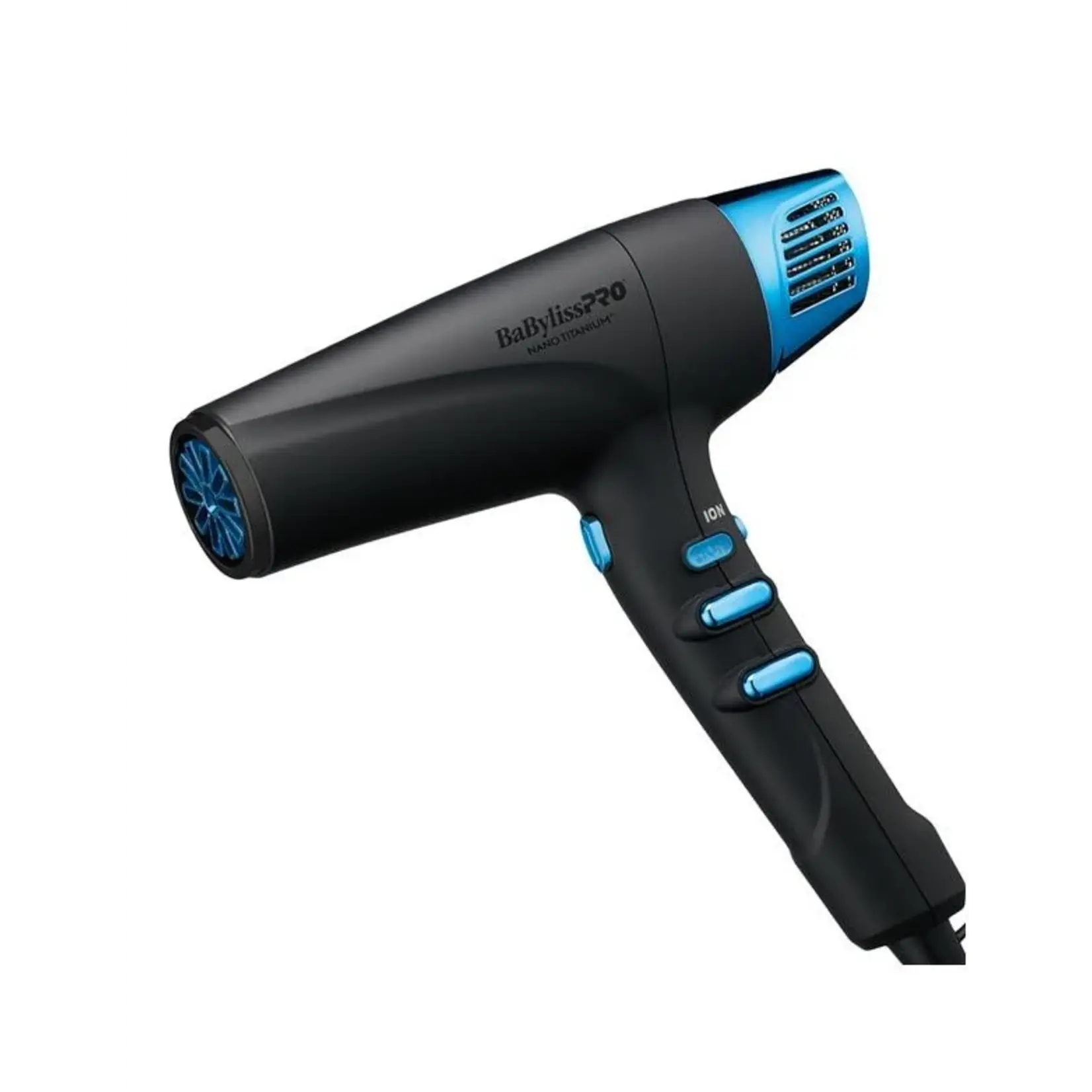 BABYLISS PRO BNTMB9100C - SECHOIR IONIQUE DOUBLE A HAUTE VITESSE NANO TITANIUM BLEU NUIT BABYLISS PRO