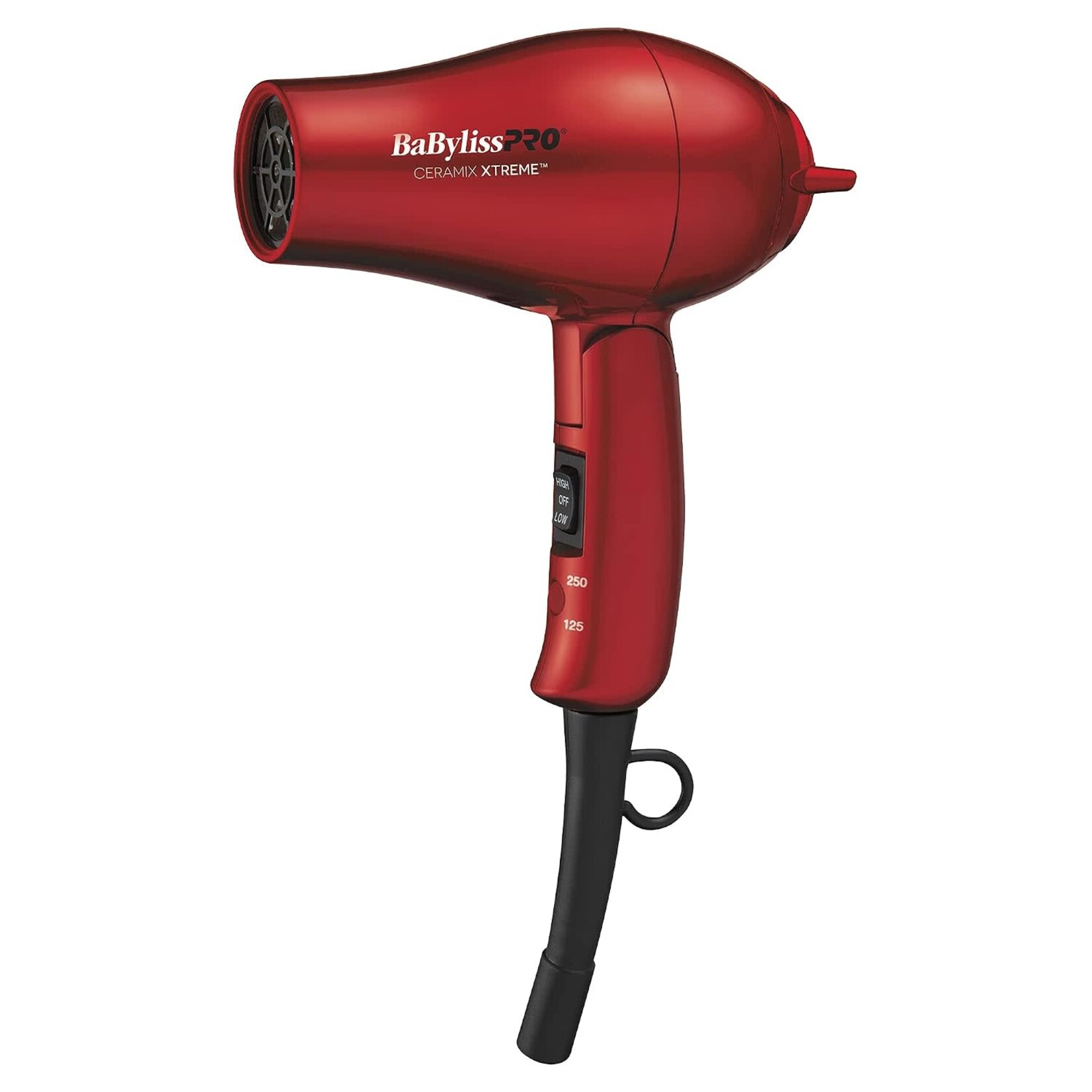 BABYLISS PRO BAB053C - SECHOIR DE VOYAGE PLIABLE ROUGE CERAMIX XTREME BABYLISS PRO