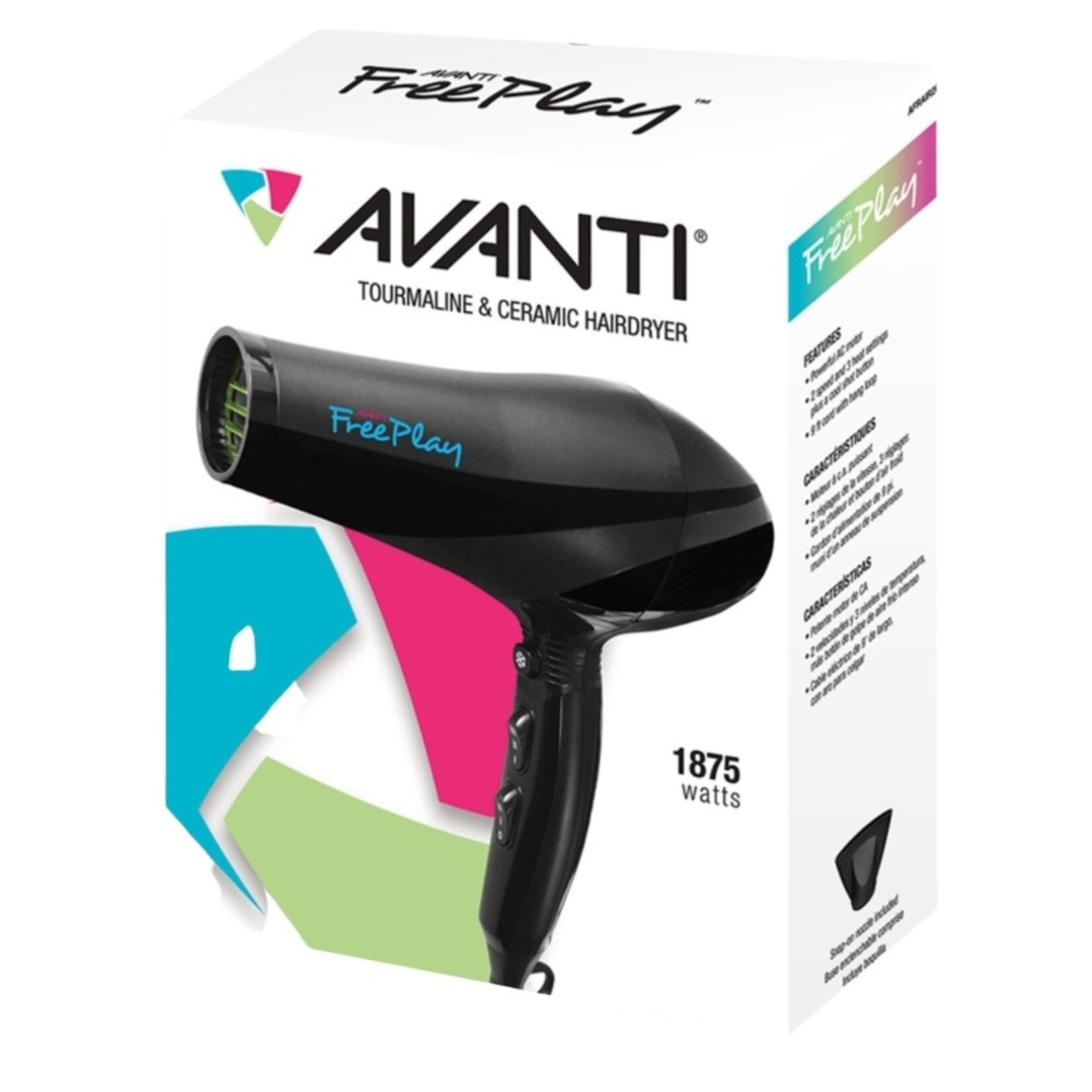AVANTI (COIFFURE) AFRAIR2C - SECHOIR FREE PLAY AVANTI