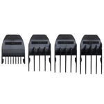 WAHL 53163 - ENSEMBLE DE 4 GUIDES DE COUPE NOIR POUR PEANUT ( 3mm à 13mm ) WAHL