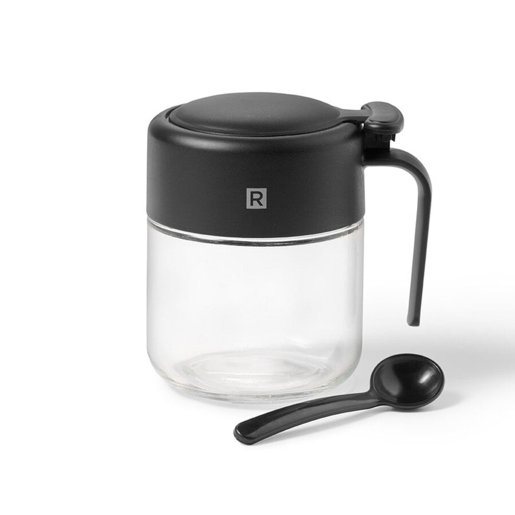 RICARDO 63775  -  POT A CONDIMENTS EN VERRE AVEC CUILLERE 320ML  RICARDO