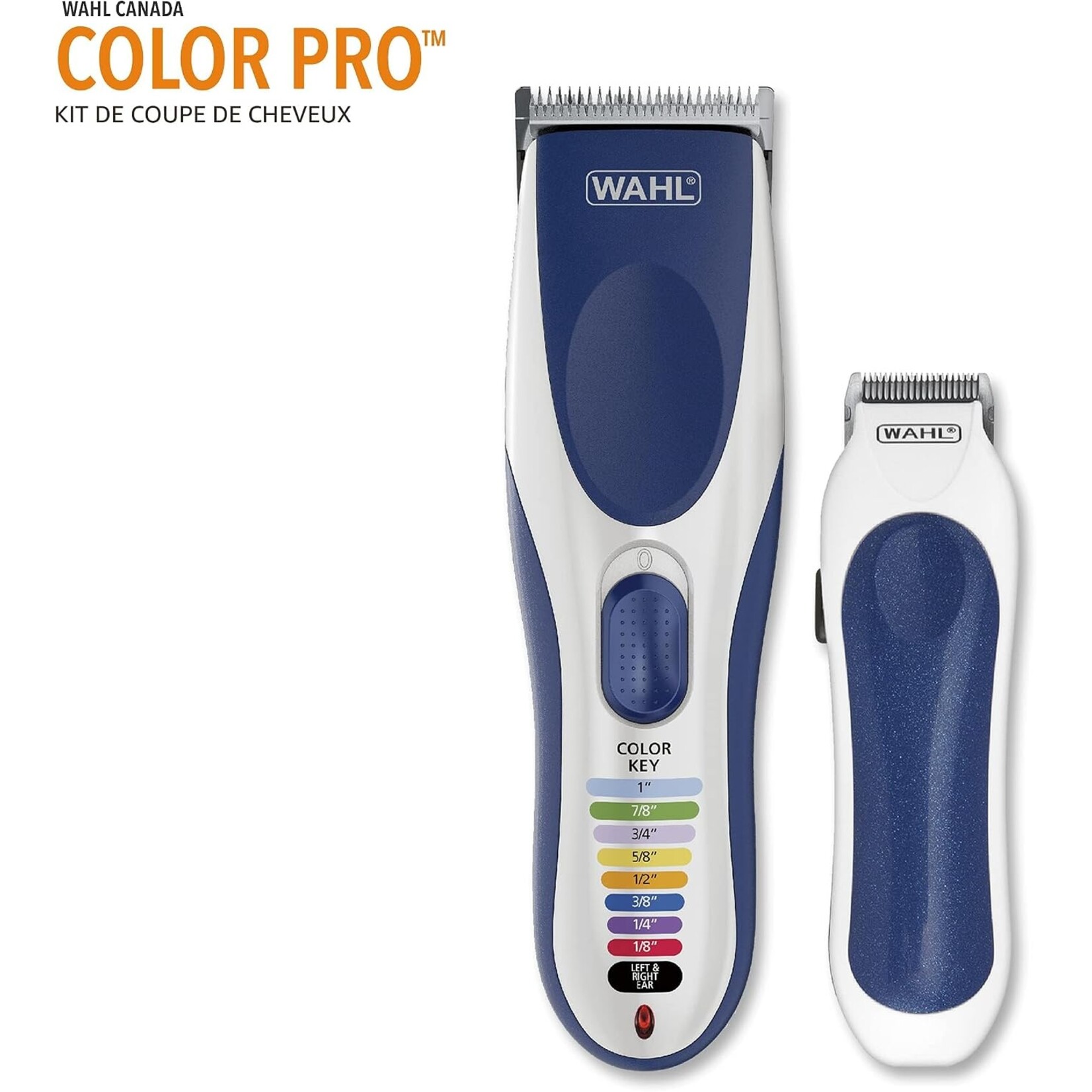 WAHL 3100  -  TONDEUSE A CHEVEUX COLOR PRO RECHARGEABLE WAHL