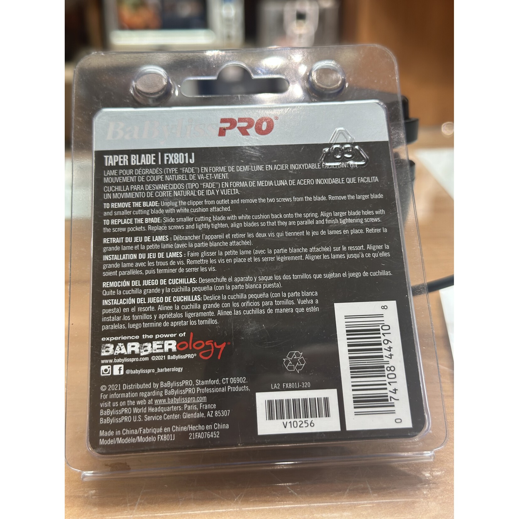 BABYLISS PRO FX801J - LAME DE REMPLACEMENT BABYLISS PRO