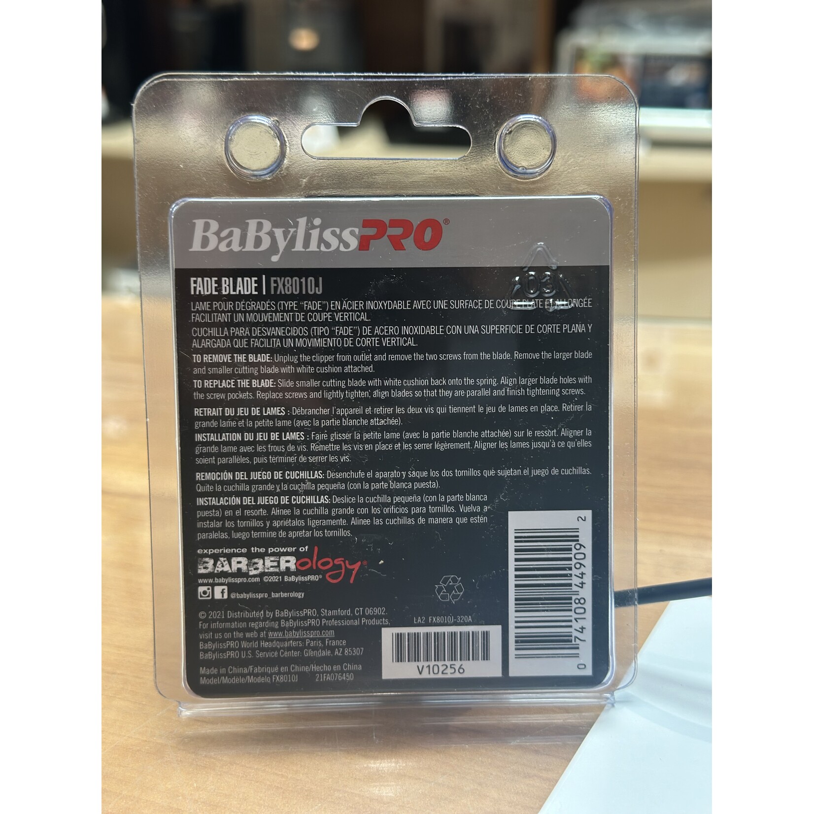 BABYLISS PRO FX8010J - LAME DE REMPLACEMENT BABYLISS PRO