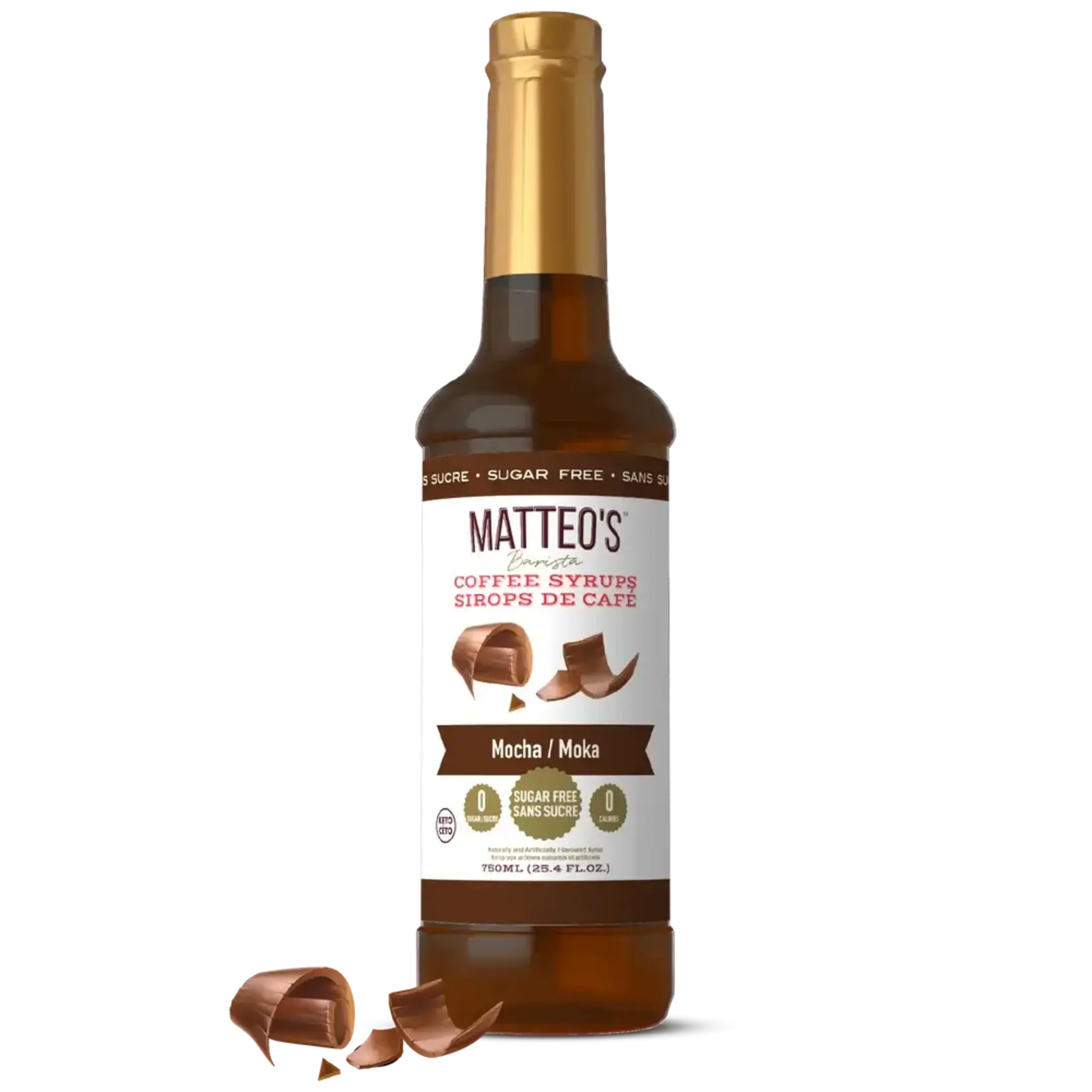 MATTEO'S 16674 - SIROP POUR CAFE MOKA 750ml MATTEO'S