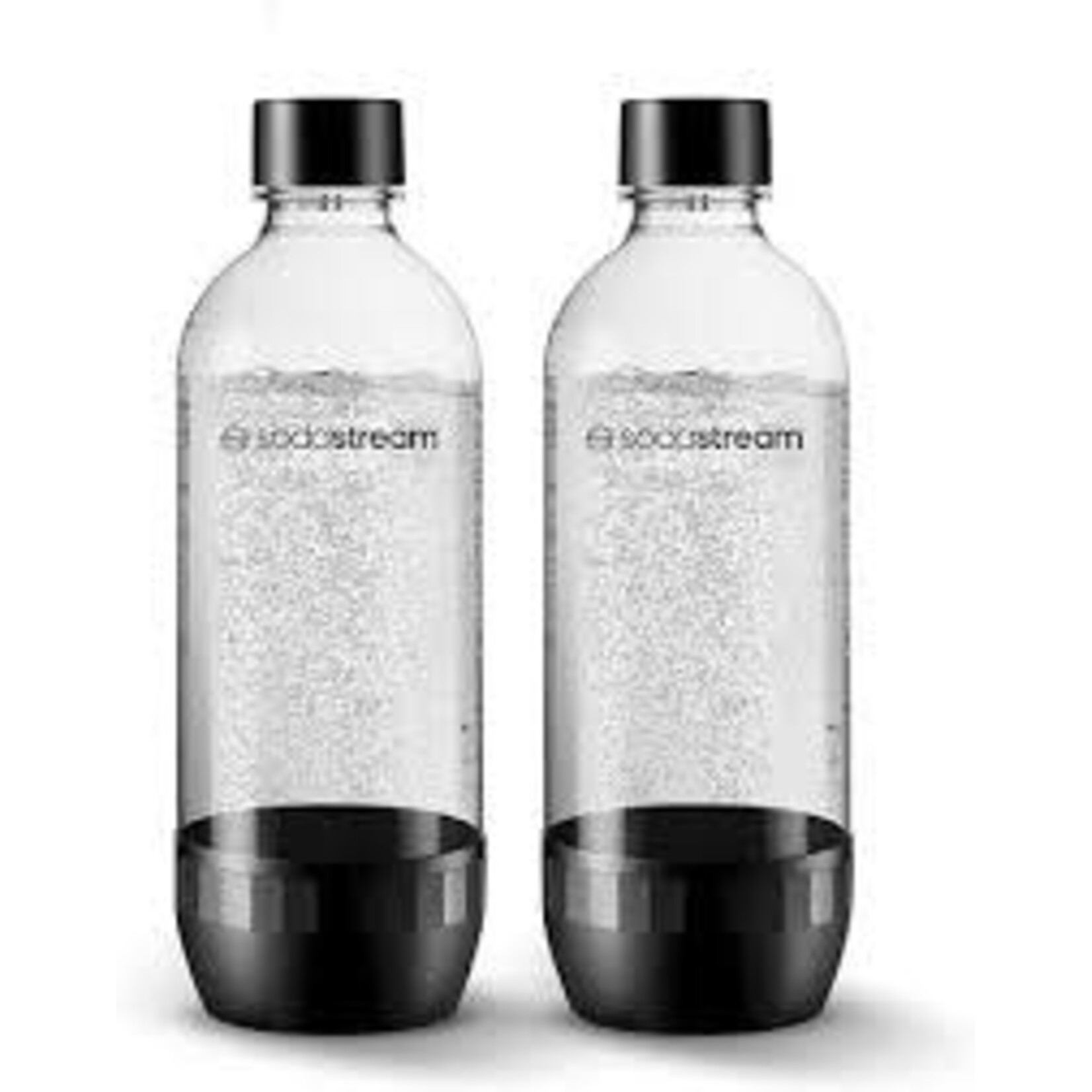 SODASTREAM 1042224110 - ENSEMBLE DE 2 BOUTEILLES 1L NOIR SODA STREAM