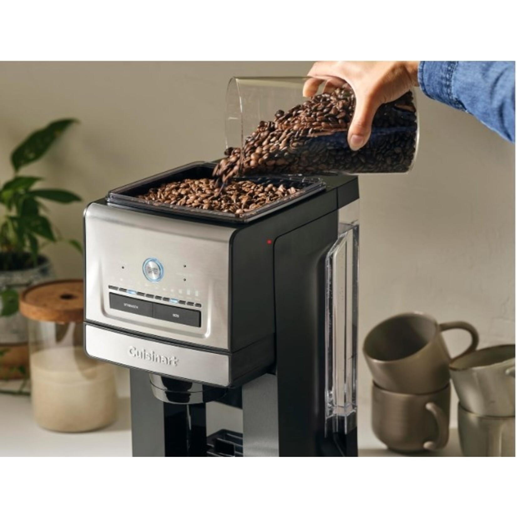 CUISINART DGB-30C  -  CAFETIERE A TASSE INDIVIDUELLE CUSTOM GRIND & BREW ™