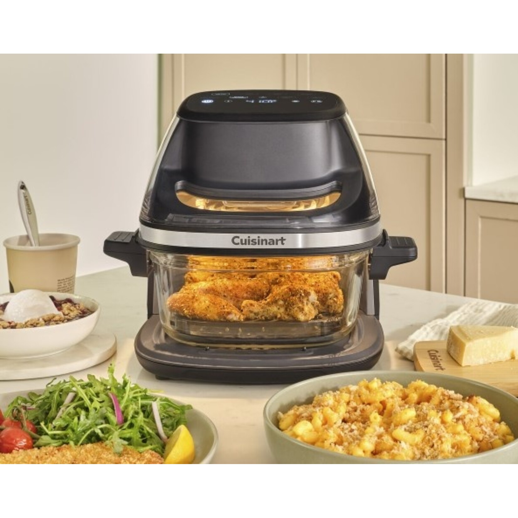 CUISINART AFC-4C  -  FRITEUSE A AIR CHAUD AVEC PANIER EN VERRE TRANSPARENT 4 PINTES CUISINART