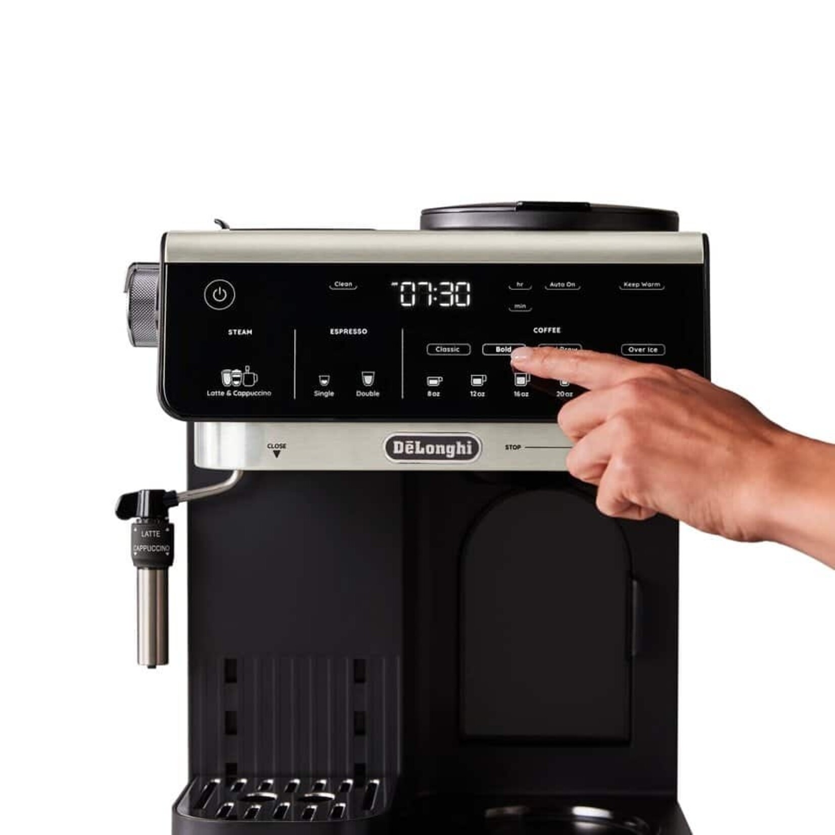 DELONGHI COM630BK - CAFETIERE FILTRE ET A ESPRESSO 4-en-1 DELONGHI