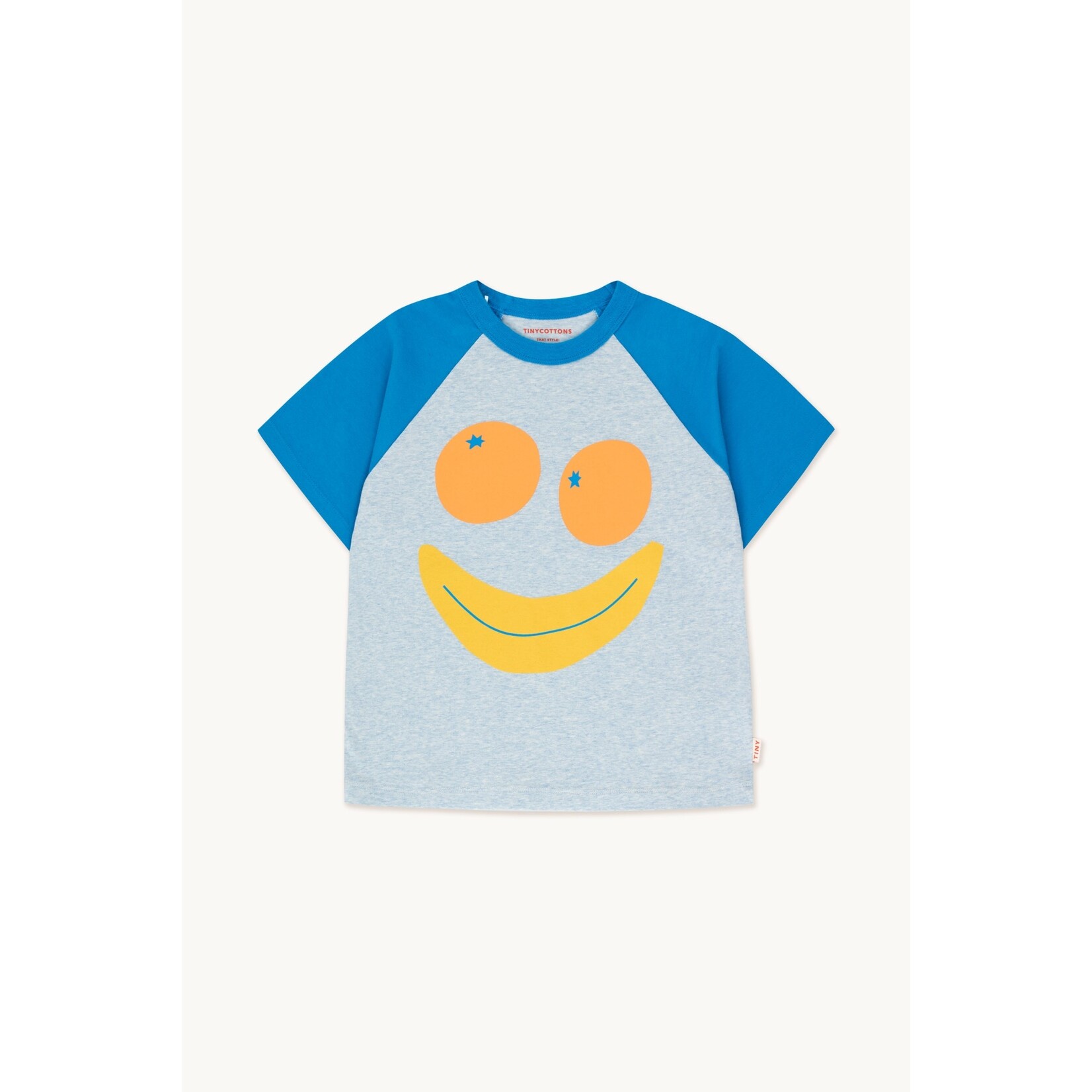 TINYCOTTONS TINY COTTONS SMILE COLOR BLOCK TEE
