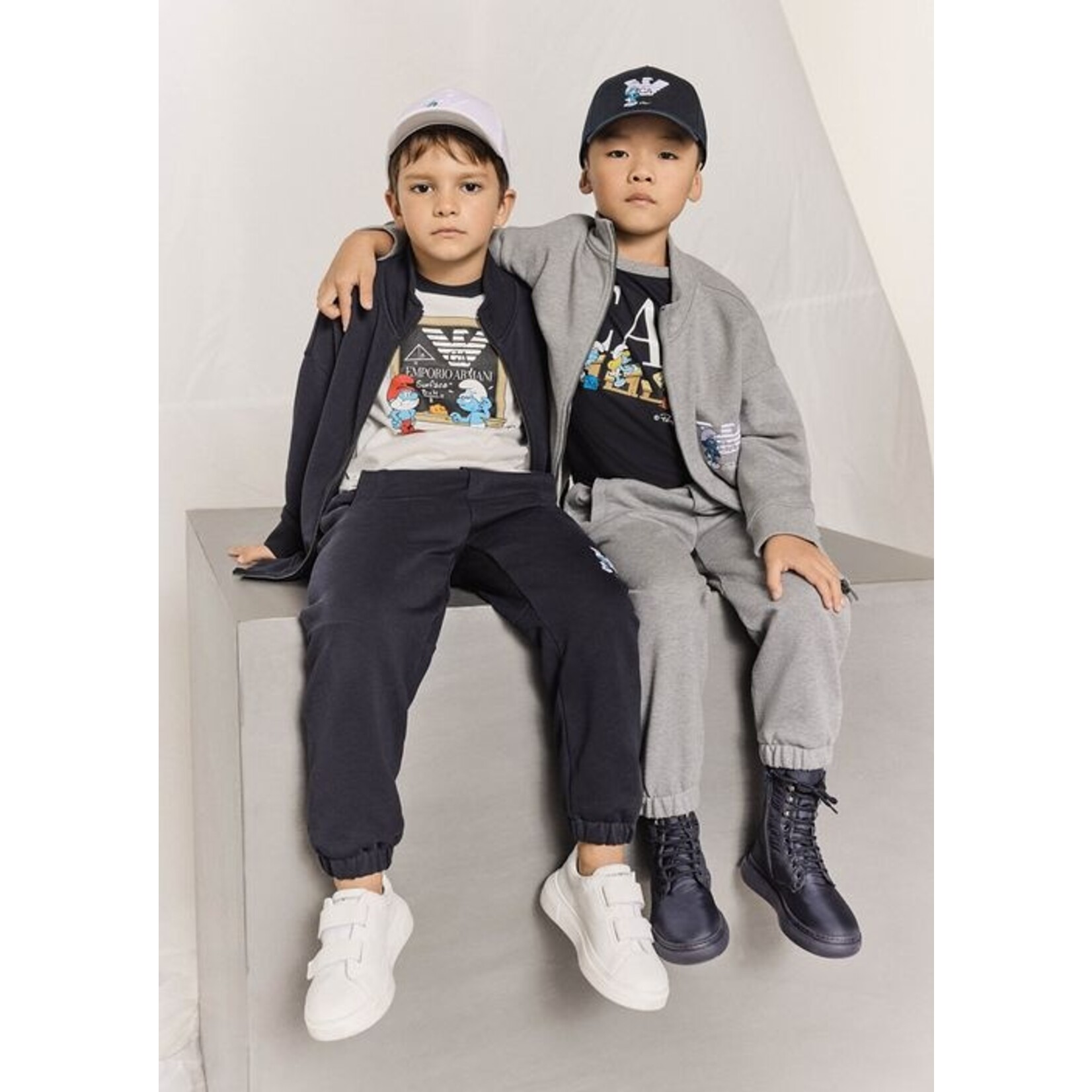Emporio Armani Smurf Capsule Jacket - Unicorn Kids Boutique