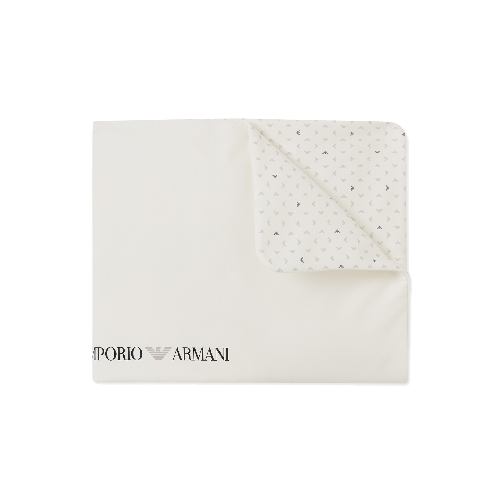 Emporio Armani Emporio Armani Newborn Logo Print Blanket
