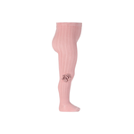 CONDOR RIB TIGHTS WITH WOOL FLOWER