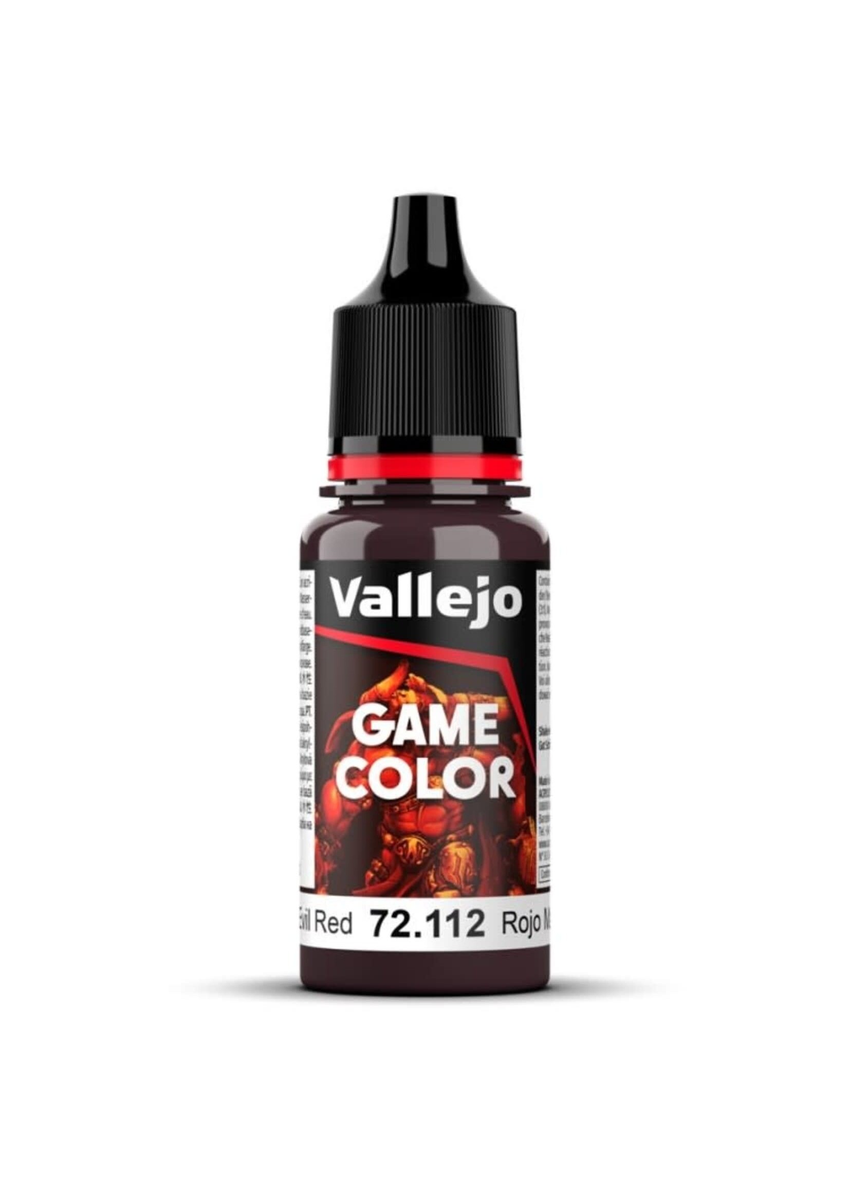 Vallejo Evil Red Game Color