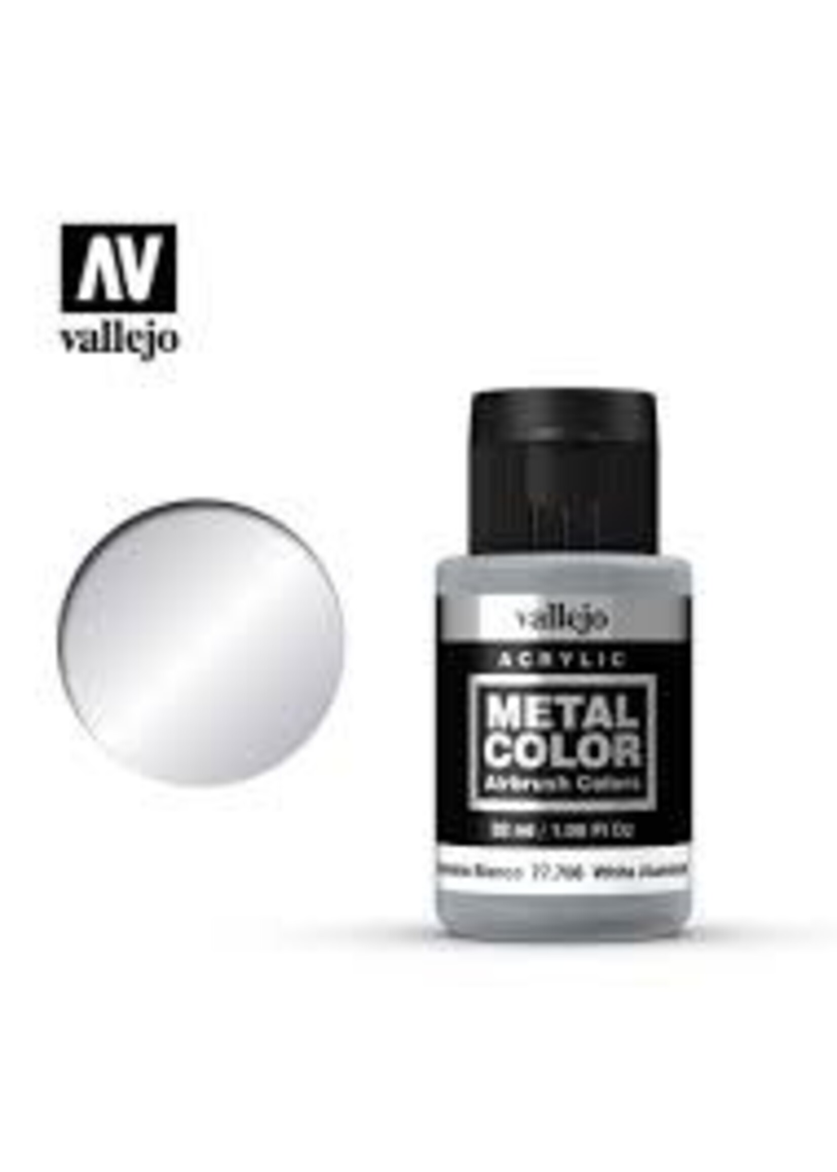 Vallejo Vallejo White Aluminum Metal