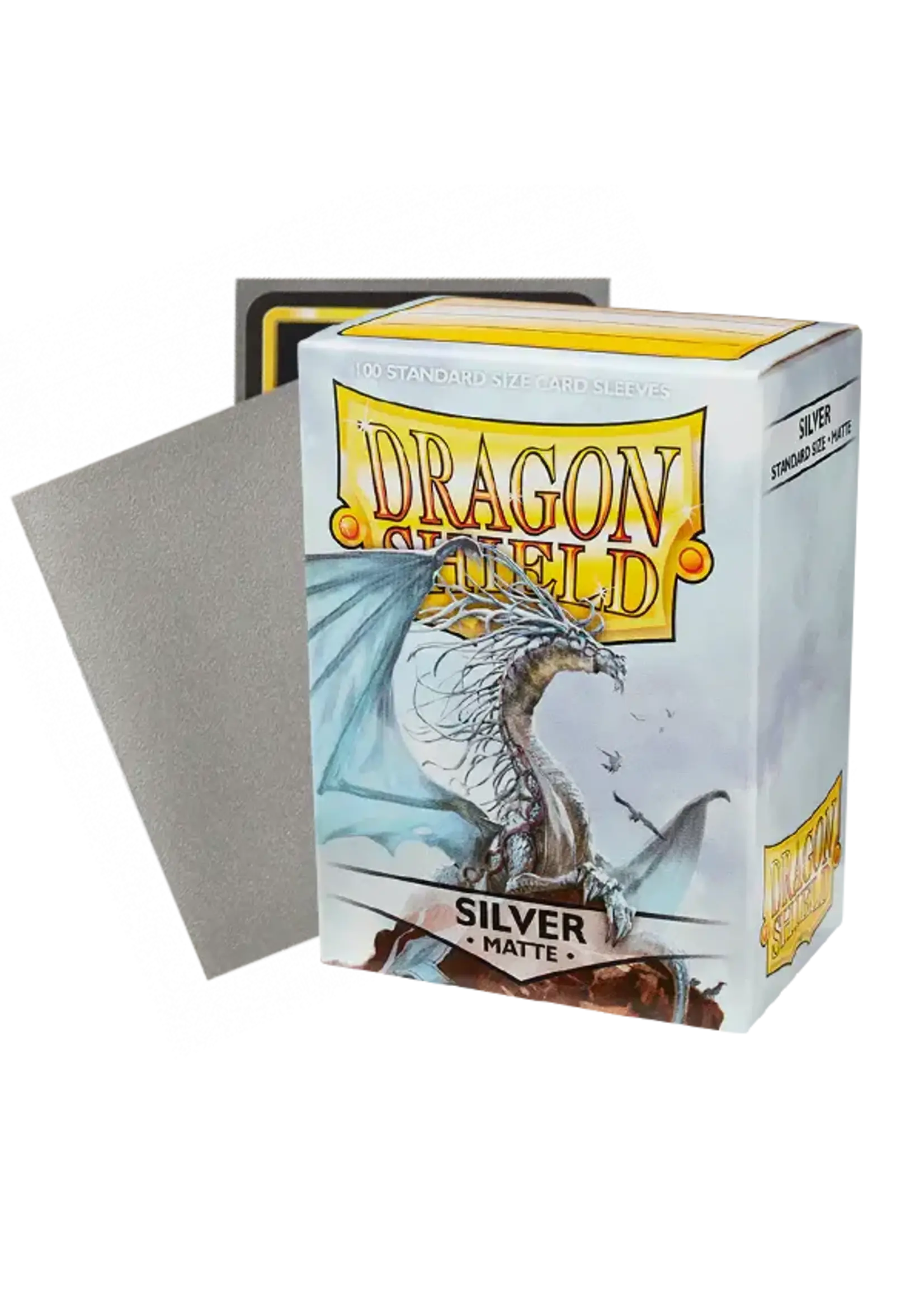 Dragon Shield MATTE SILVER 100