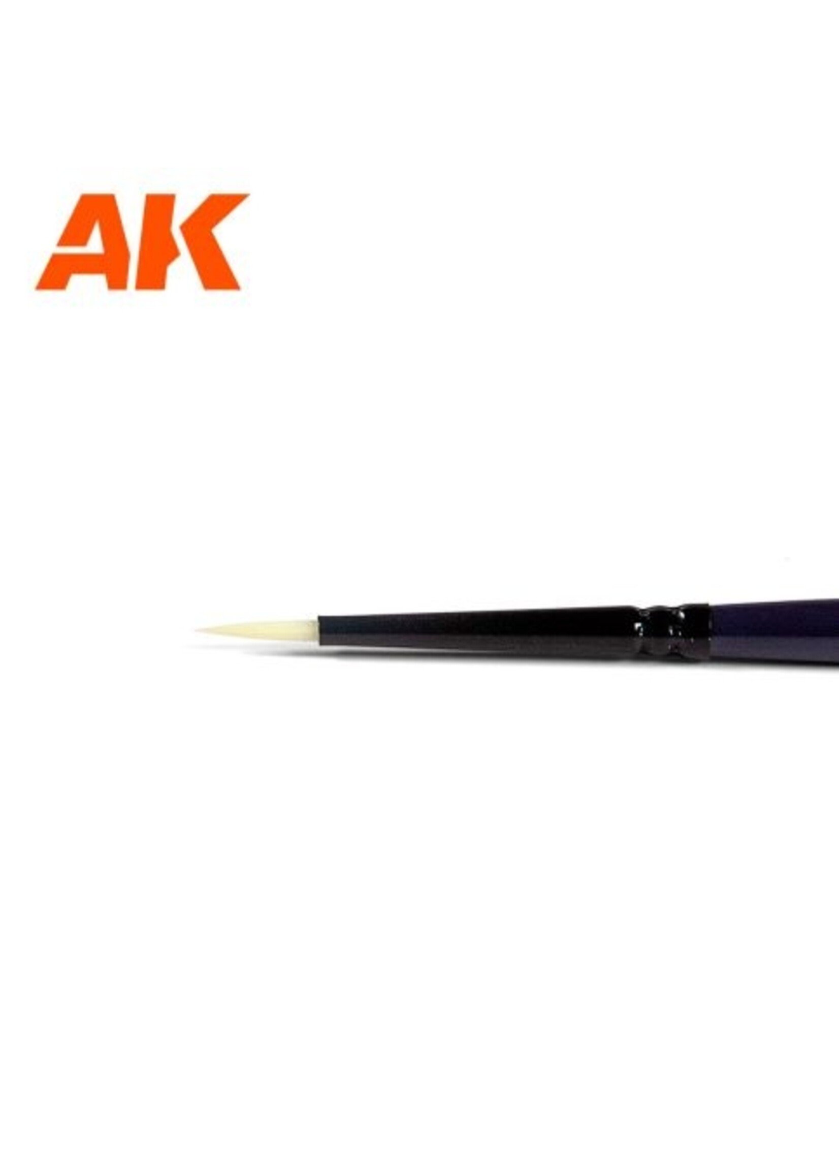 AK Interactive AK INTERACTIVE TABLETOP BRUSH SET 0, 1, 2