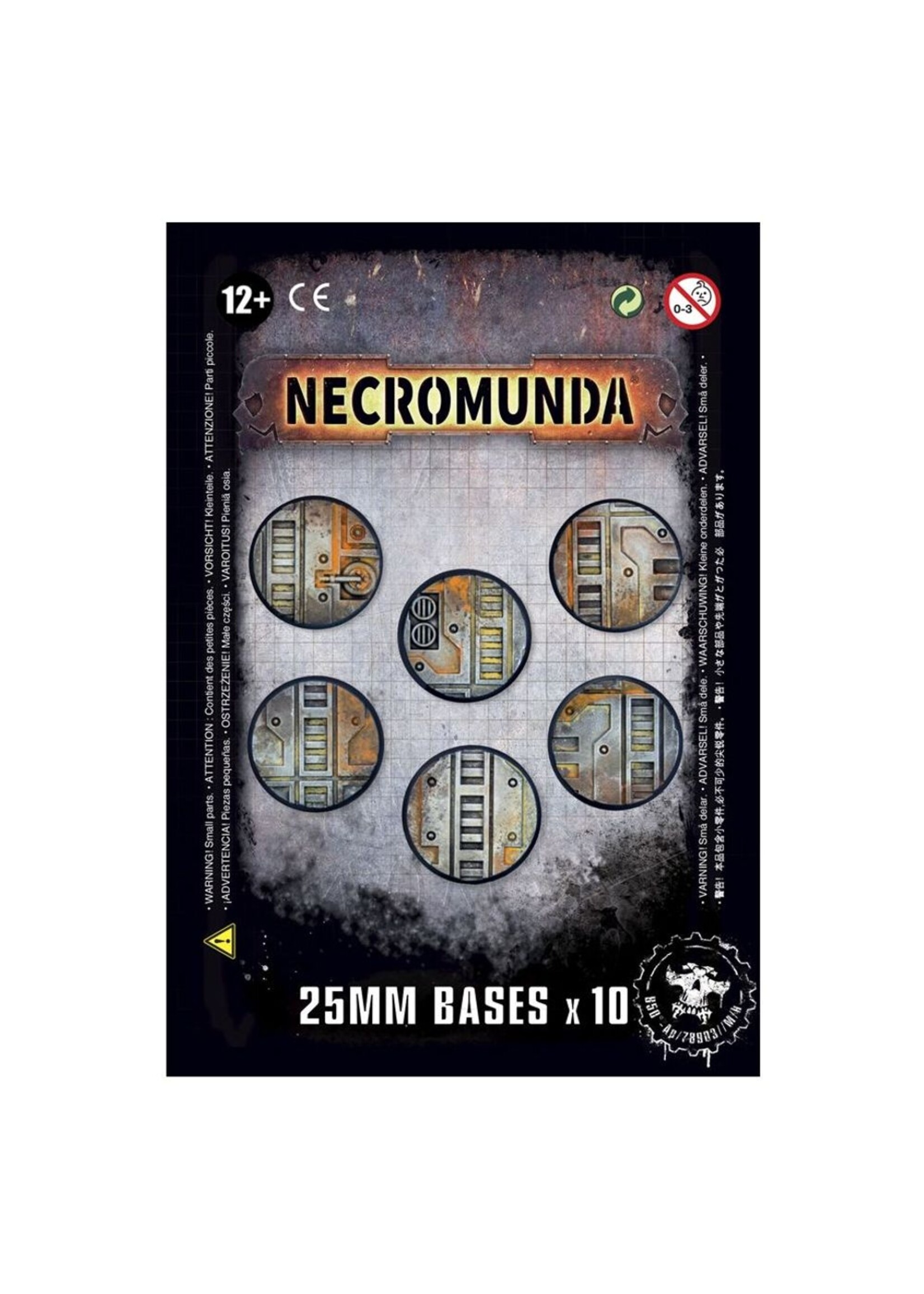 Games Workshop NECROMUNDA 25MM BASES