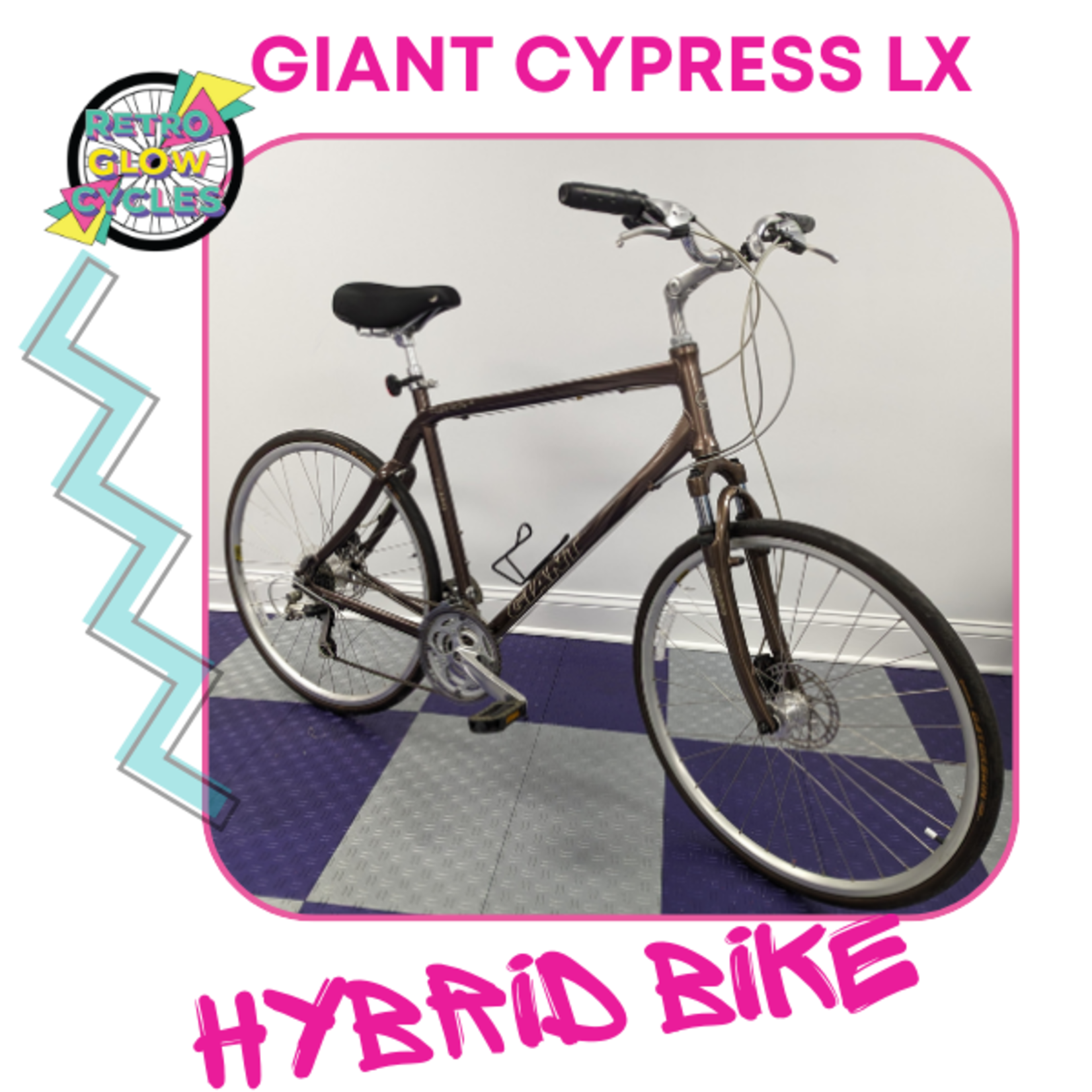 giant cypress hybrid bike review