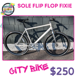 SOLE SOLE Flip Flop Fixie Bike