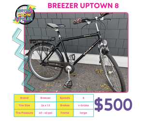 Breezer uptown bike best sale