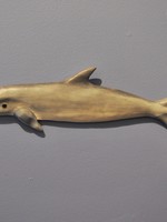 Ed Kuhn Carved Bottlenose Dolphin
