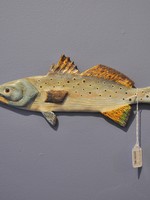 Ed Kuhn Carved Spotted Sea Trout