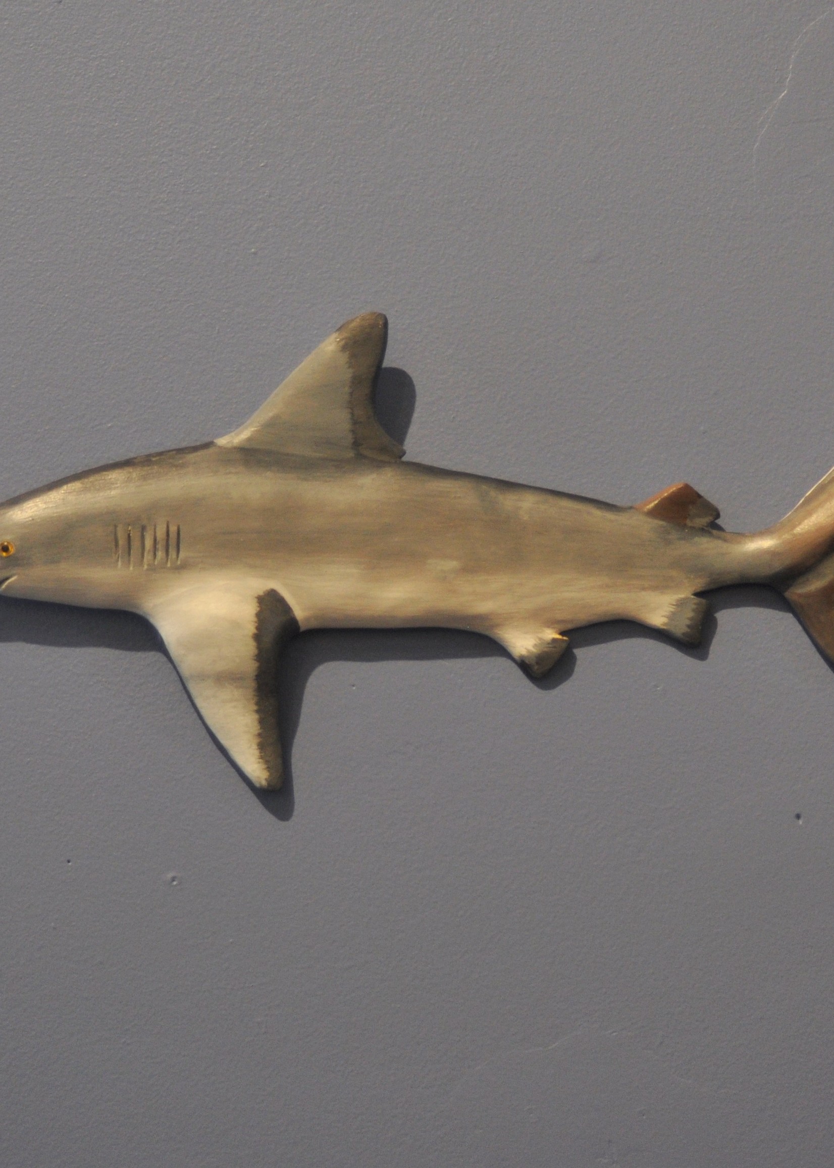 Ed Kuhn Carved Sandbar Shark