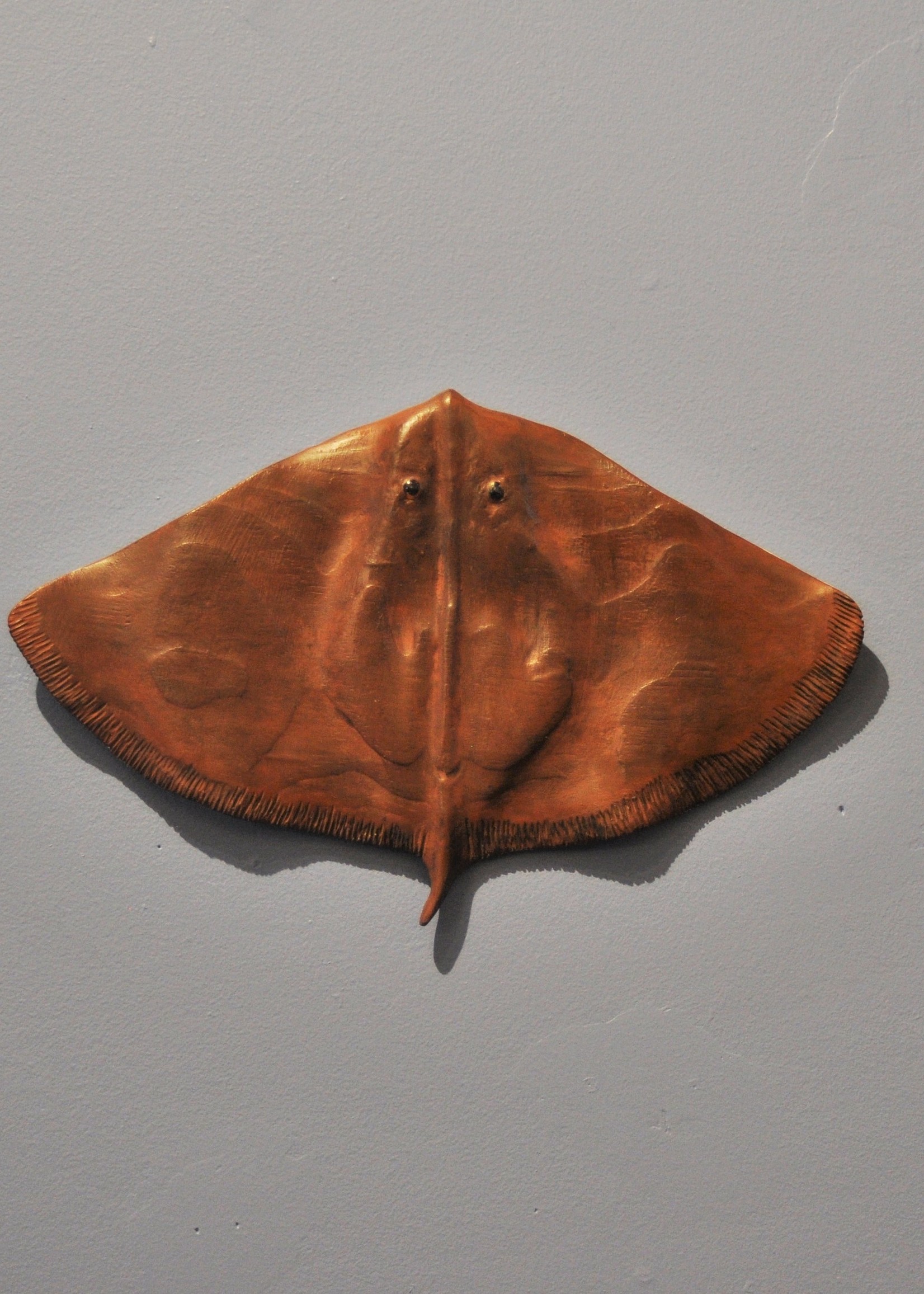 Ed Kuhn Carved Butterfly Ray