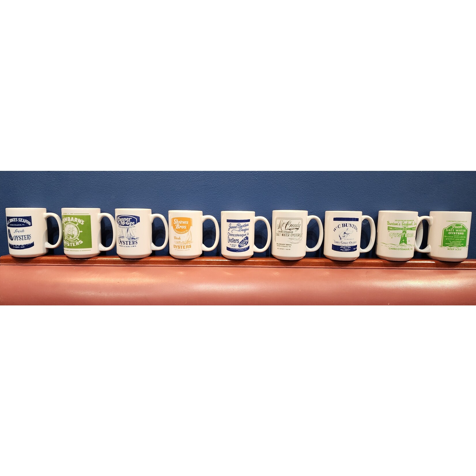 Museum of Chincoteague Island Oyster Can Mug  1