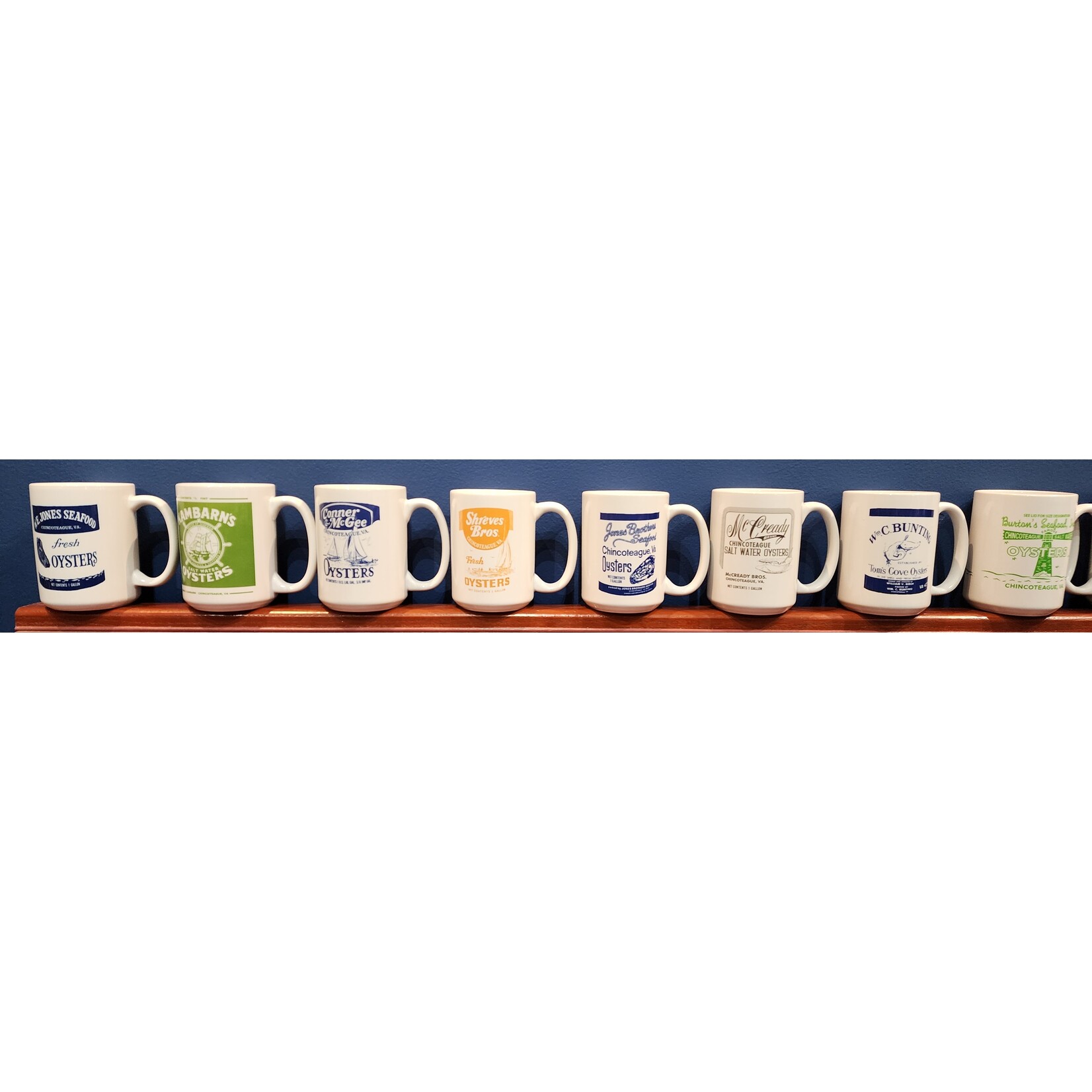Museum of Chincoteague Island Oyster Can Mug  1