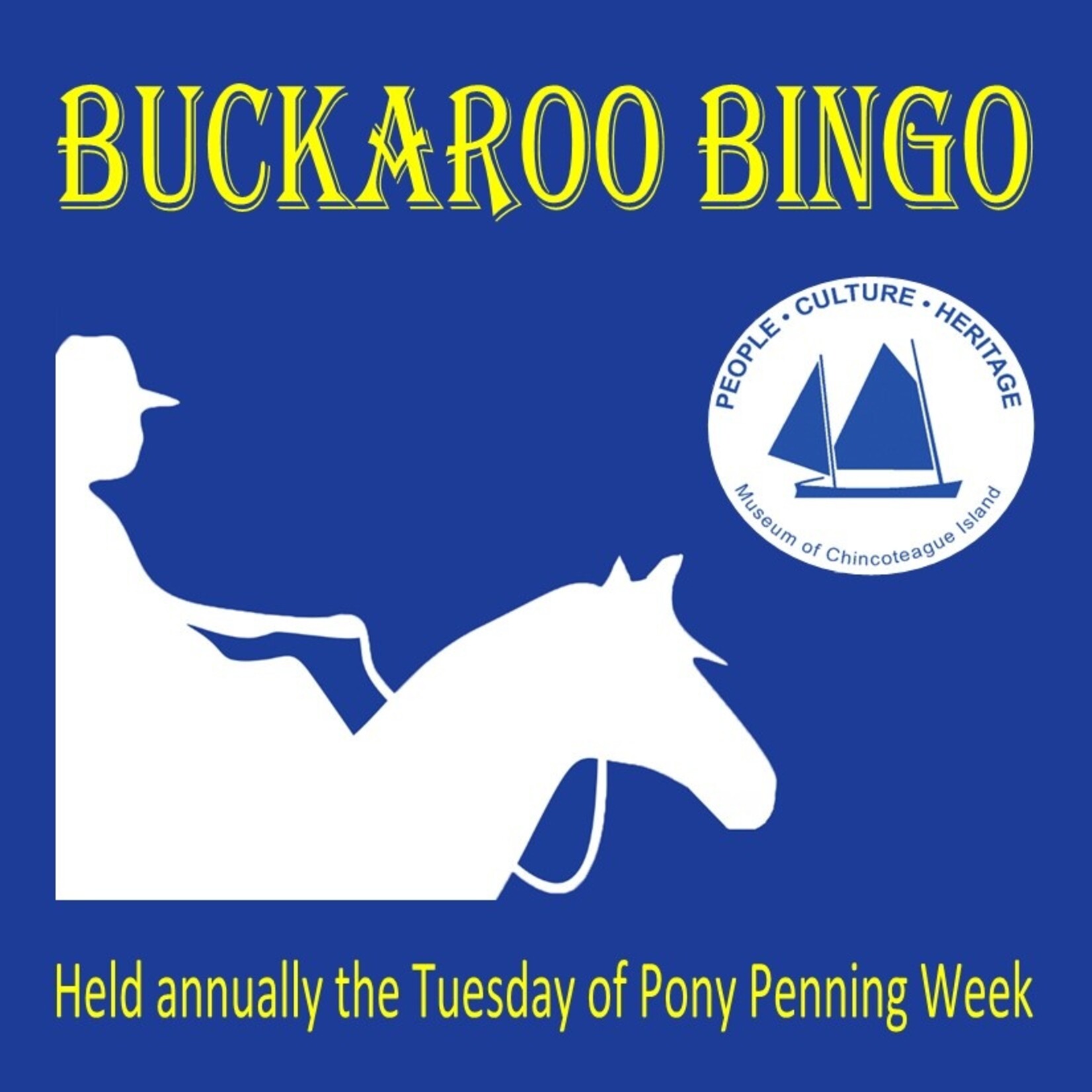 Museum of Chincoteague Island Buckaroo Bingo Adult