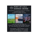 Museum of Chincoteague Island 2025 Port of Call  Dinner Cruise