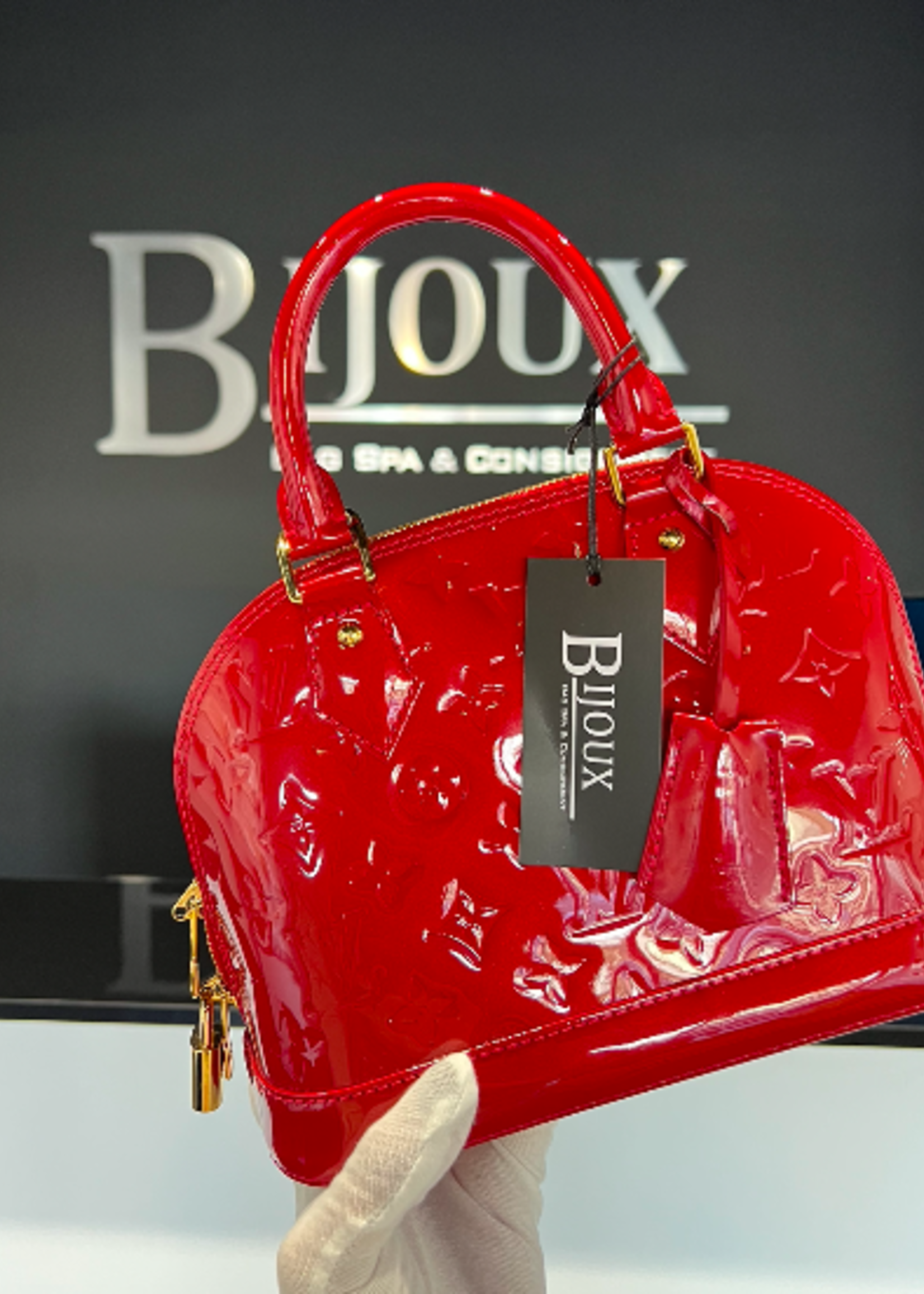 Louis Vuitton SOLD - Louis Vuitton Alma BB (Red)