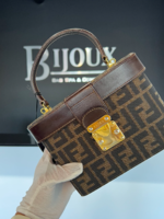 Fendi SOLD - Fendi Zucca Vanity Bag