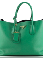 Prada SOLD - PRADA CUIR DOUBLE SAFFIANO TOTE