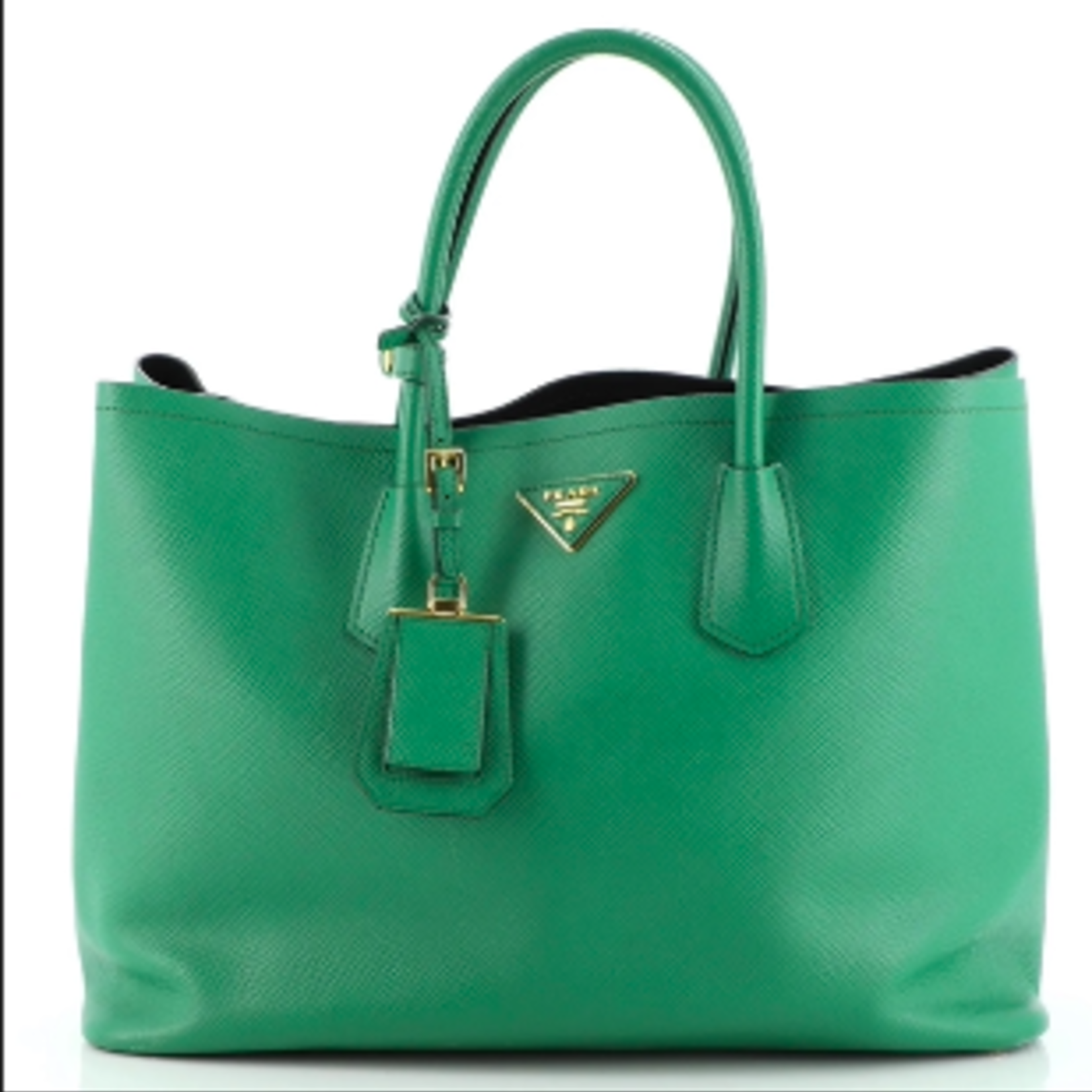 Prada SOLD - PRADA CUIR DOUBLE SAFFIANO TOTE