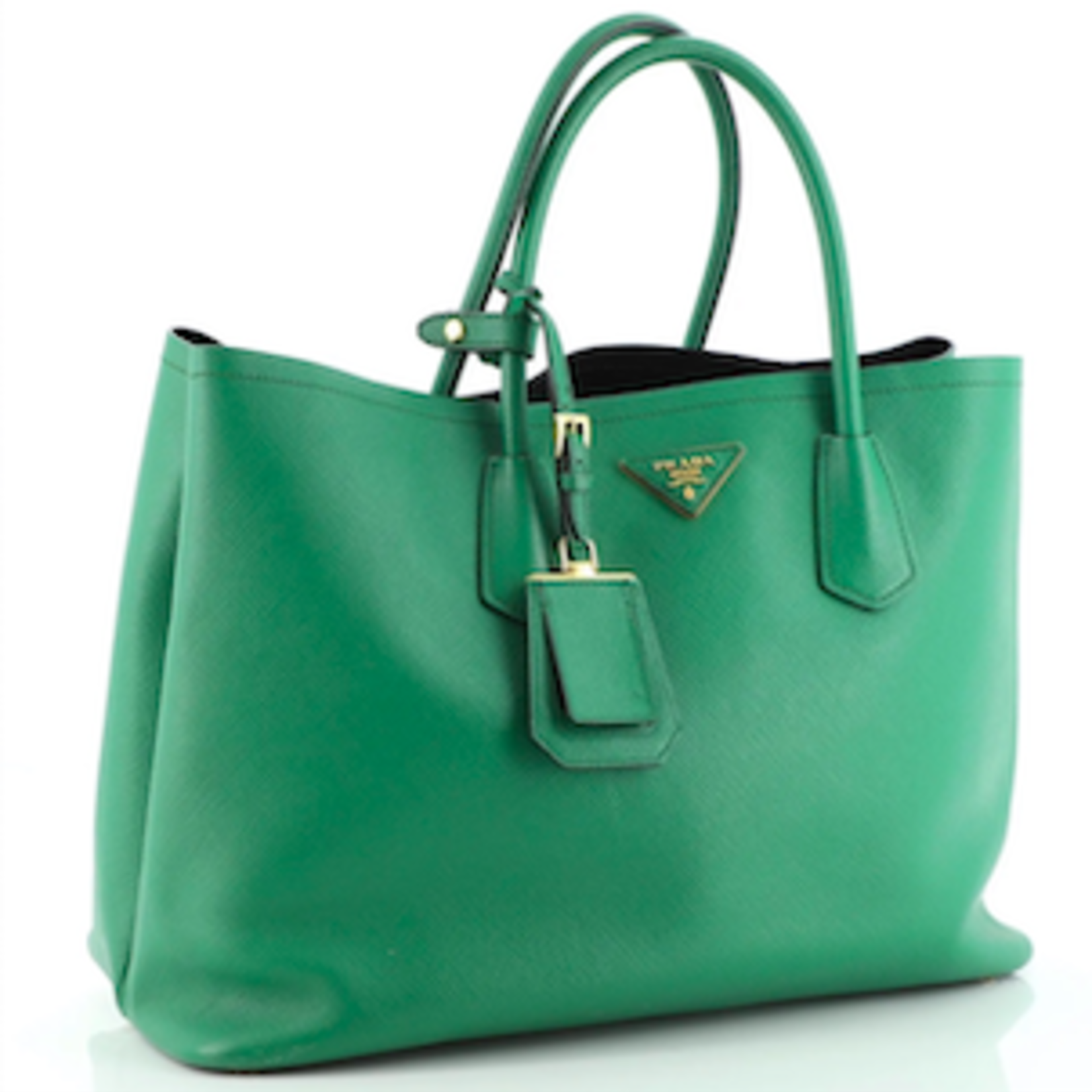 Prada SOLD - PRADA CUIR DOUBLE SAFFIANO TOTE