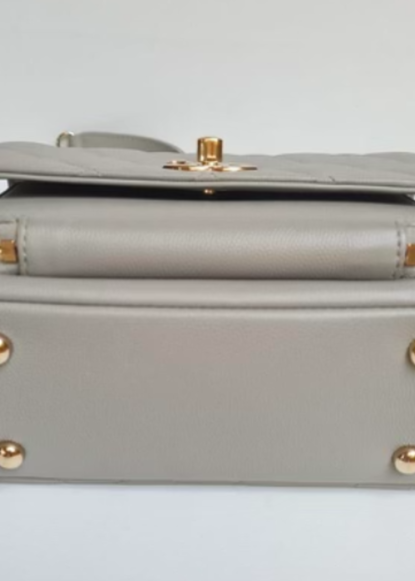 Chanel Gray Medium Business Affinity with Gold Hardware and Chanel