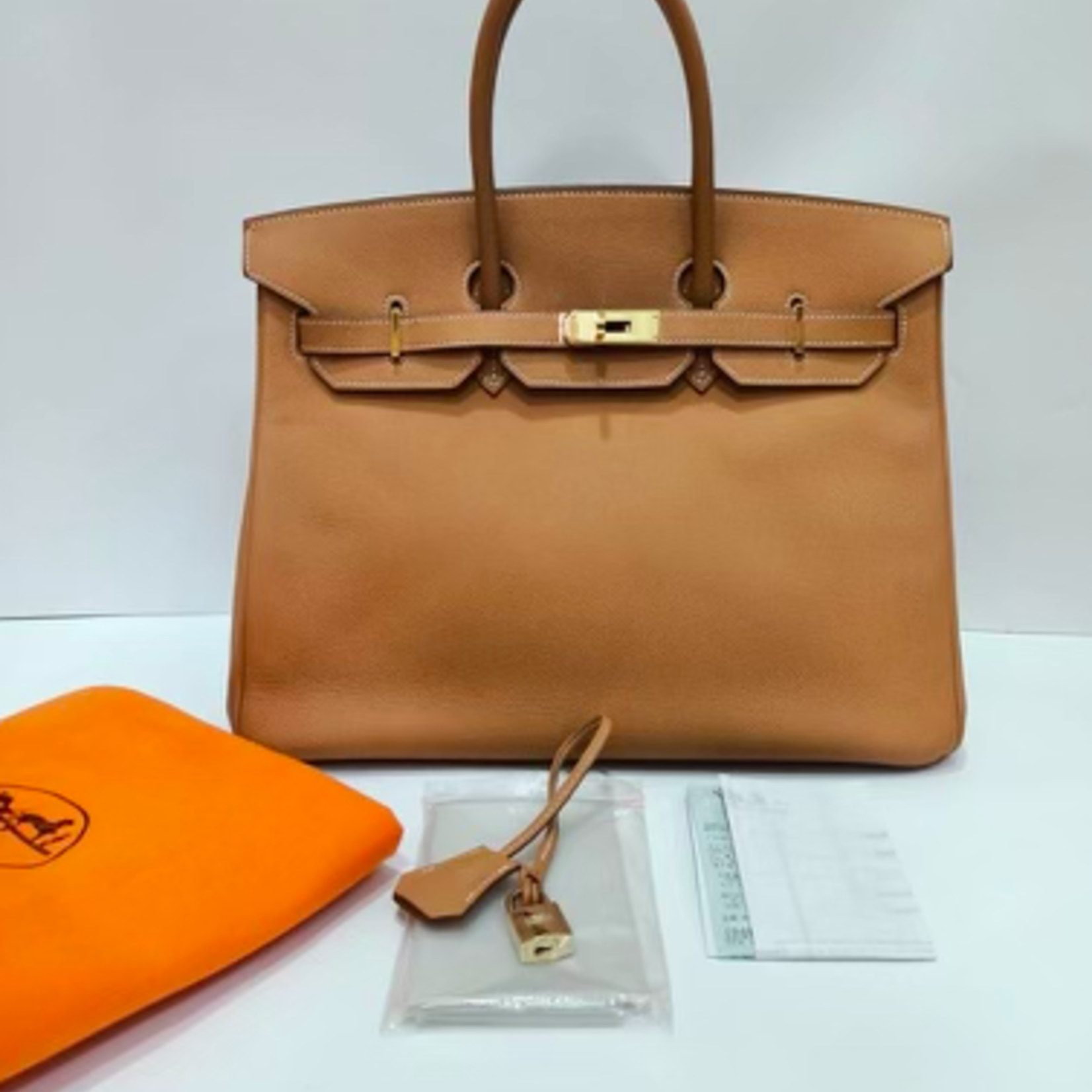 Hermes Hermes Birkin 35 Epsom Natural