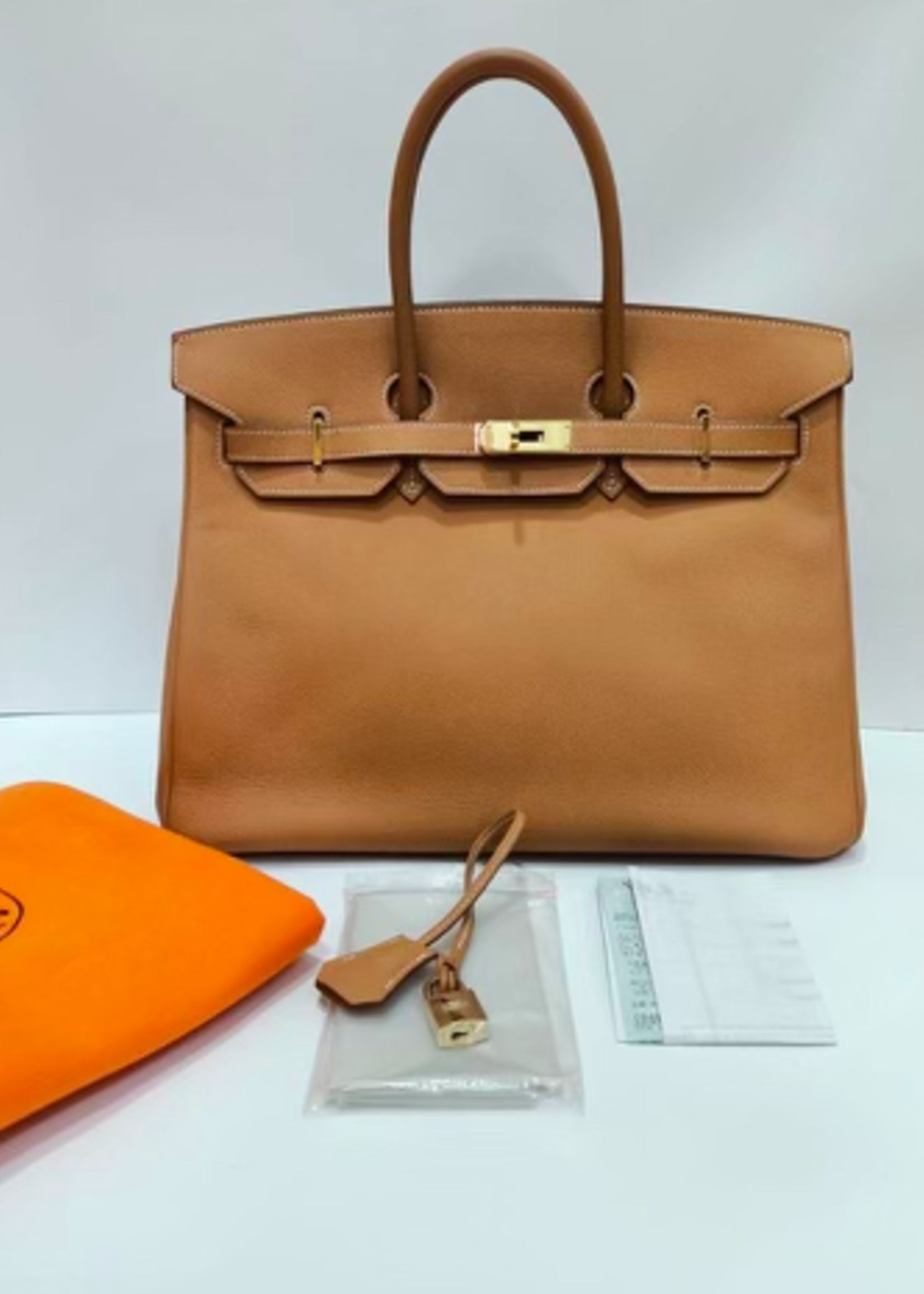Hermes Hermes Birkin 35 Epsom Natural