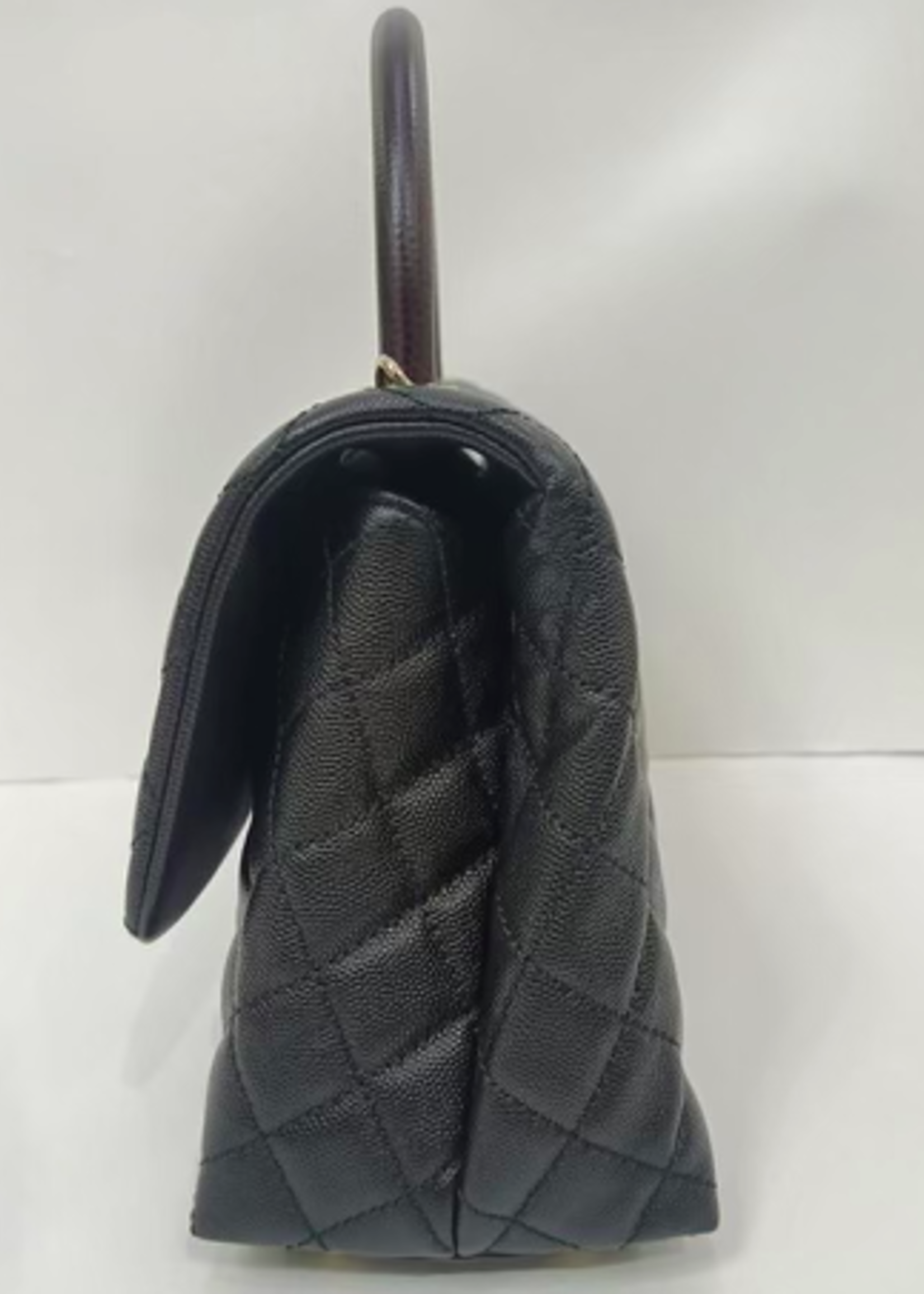 Chanel SOLD - Chanel Caviar Coco Lizard Handle