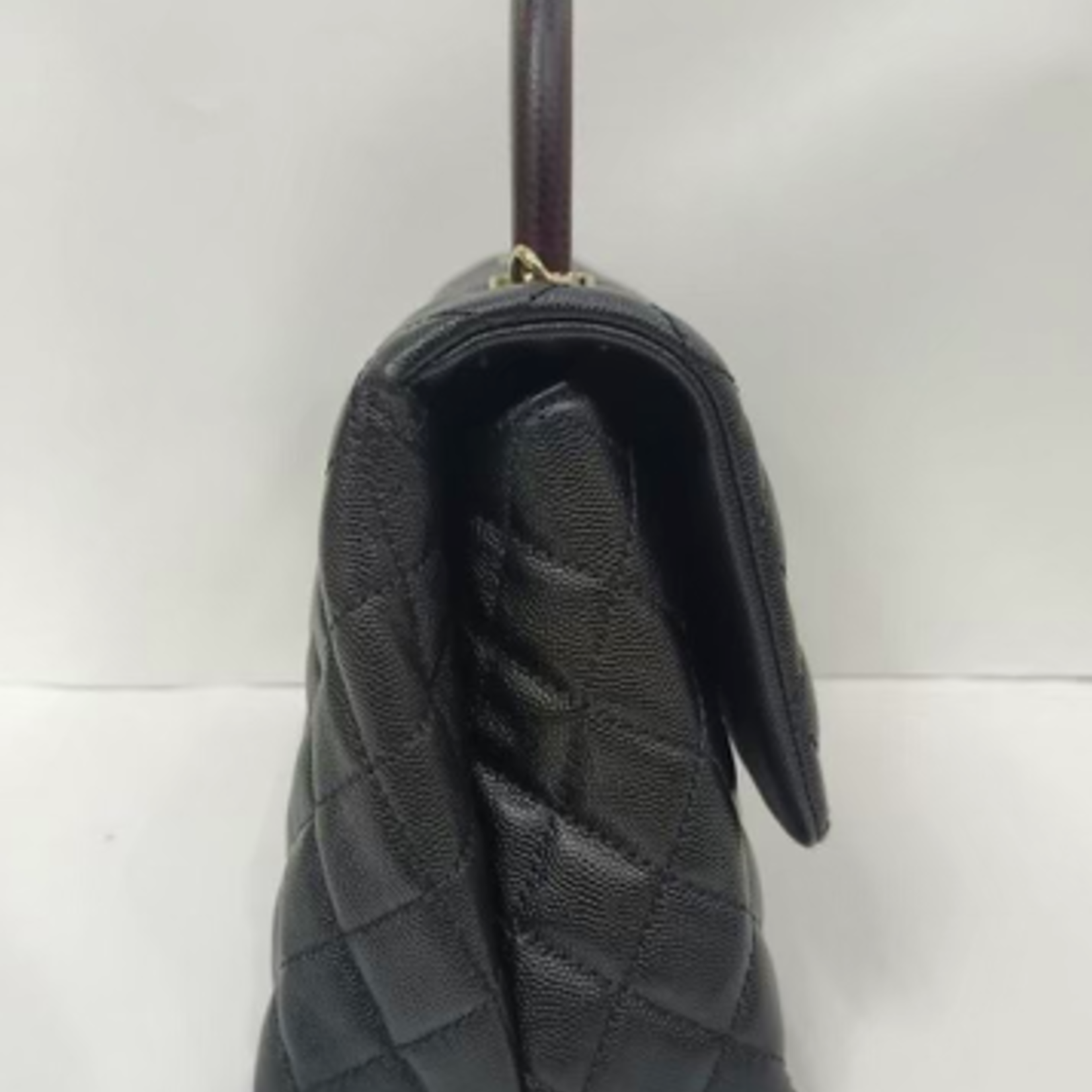 Chanel SOLD - Chanel Caviar Coco Lizard Handle